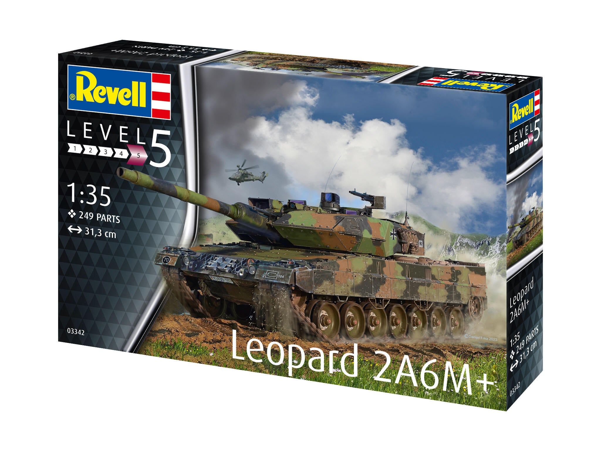 Revell Set Macheta Revell Vehicul Militar Leopard 2 A6M Scara 1:35 Rev03342