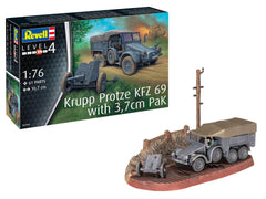 Revell Vehicul Militar  Krupp Protze Kfz 69 With 3.7Cm Pak Rev03344
