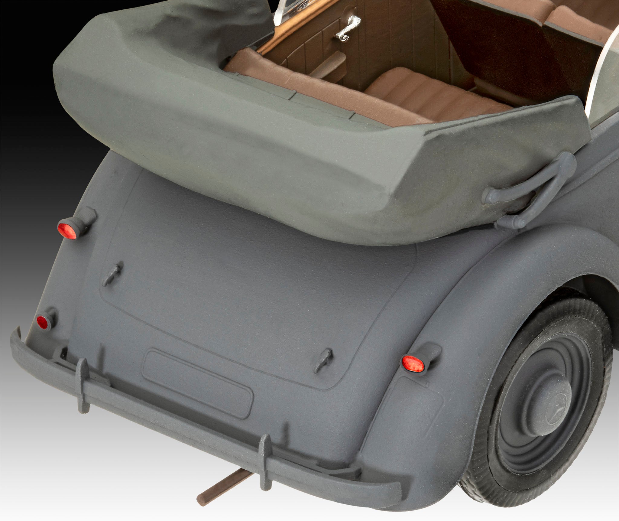 Automacheta Typ 320 (W142) Cabriolet, scara 1:35 (nivel 4), cu 150 piese, Revell 03354