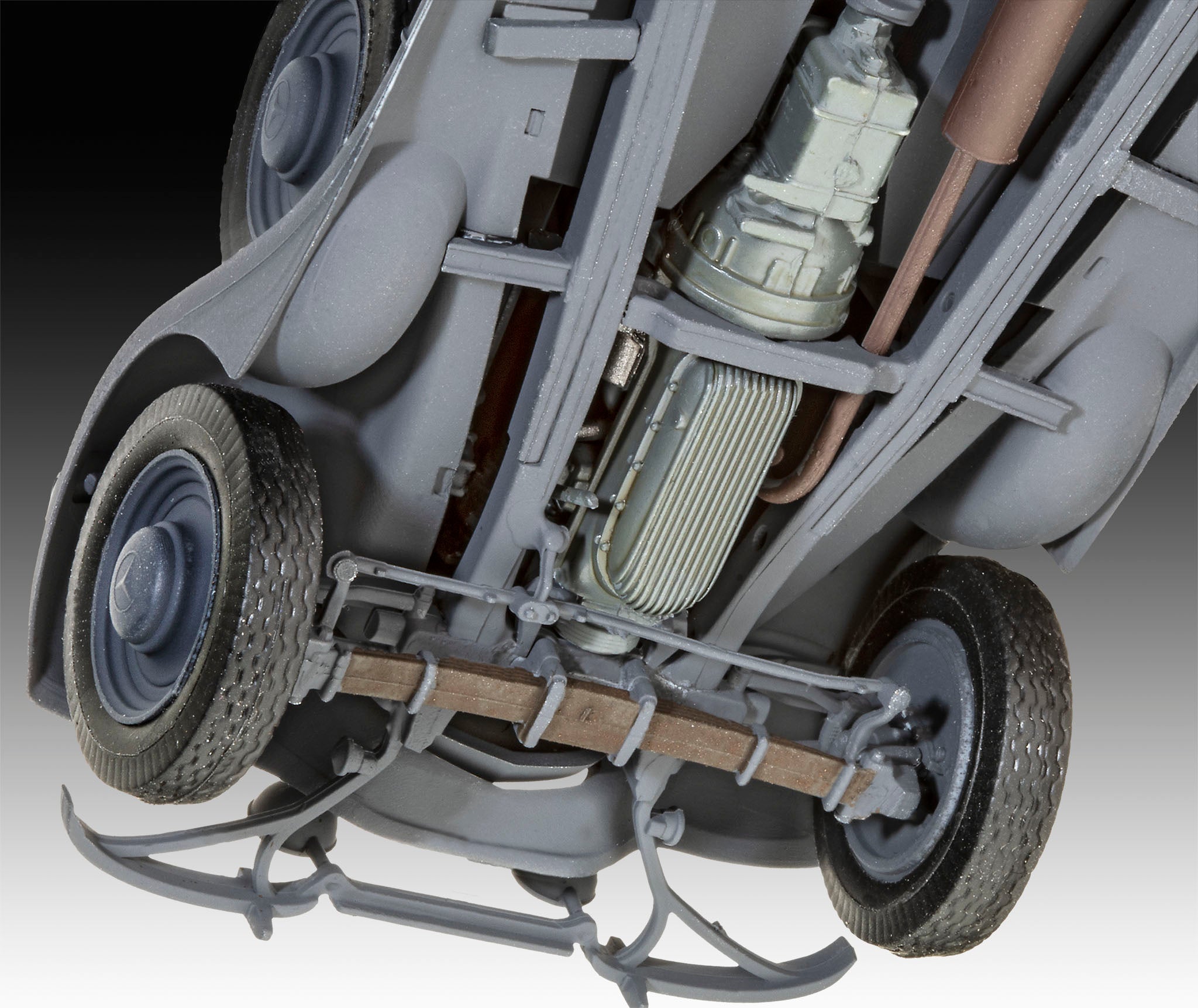 Automacheta Typ 320 (W142) Cabriolet, scara 1:35 (nivel 4), cu 150 piese, Revell 03354