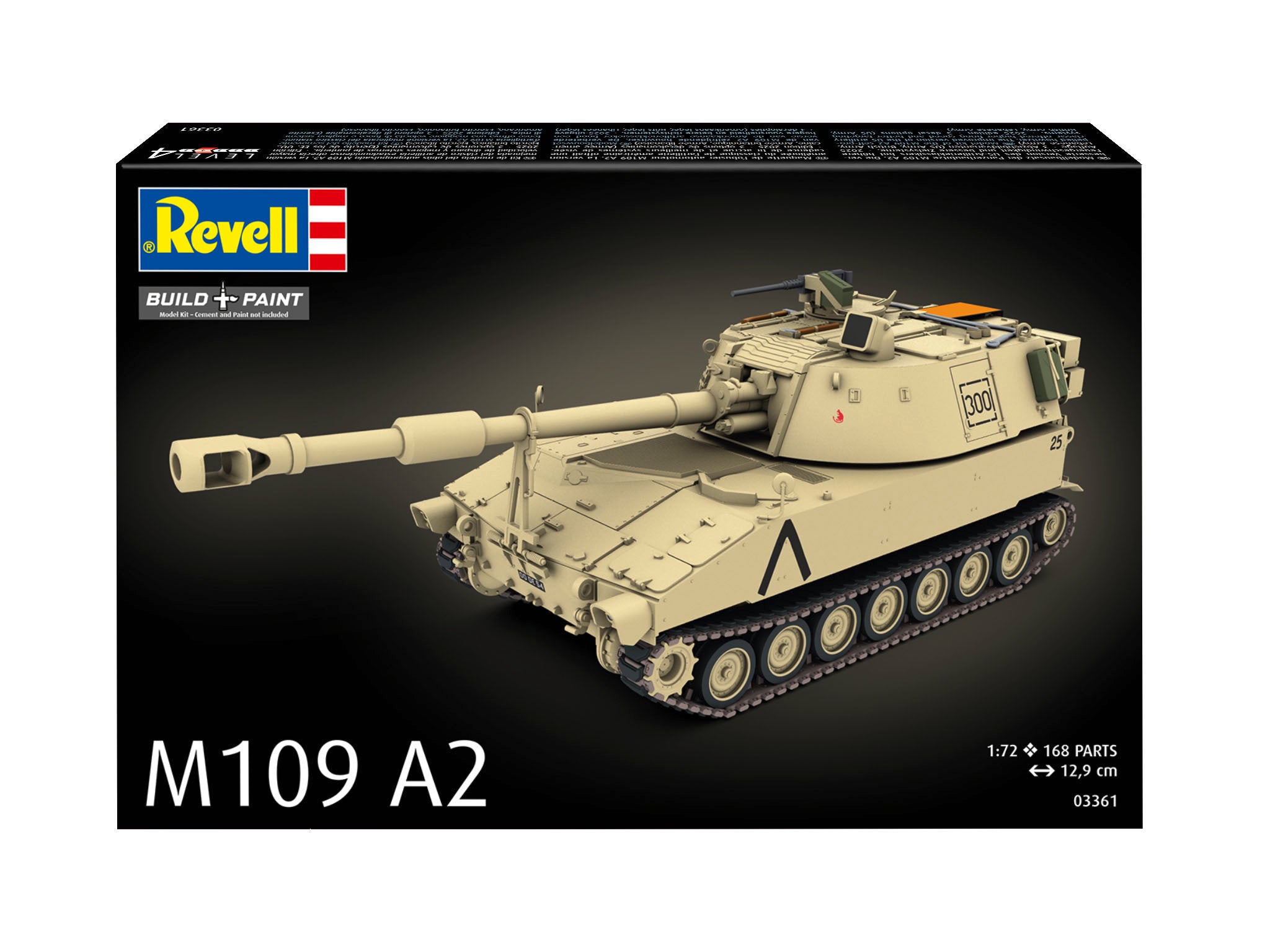 Vehicul Militar Revell M109 A2 Scara 1:72 Rev03361