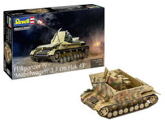 Set Macheta Revell Vehicul Militar Flakpanzer Iv Mobelwagen Cu Tun Flak 43 De 3,7 Cm Scara Rev03363