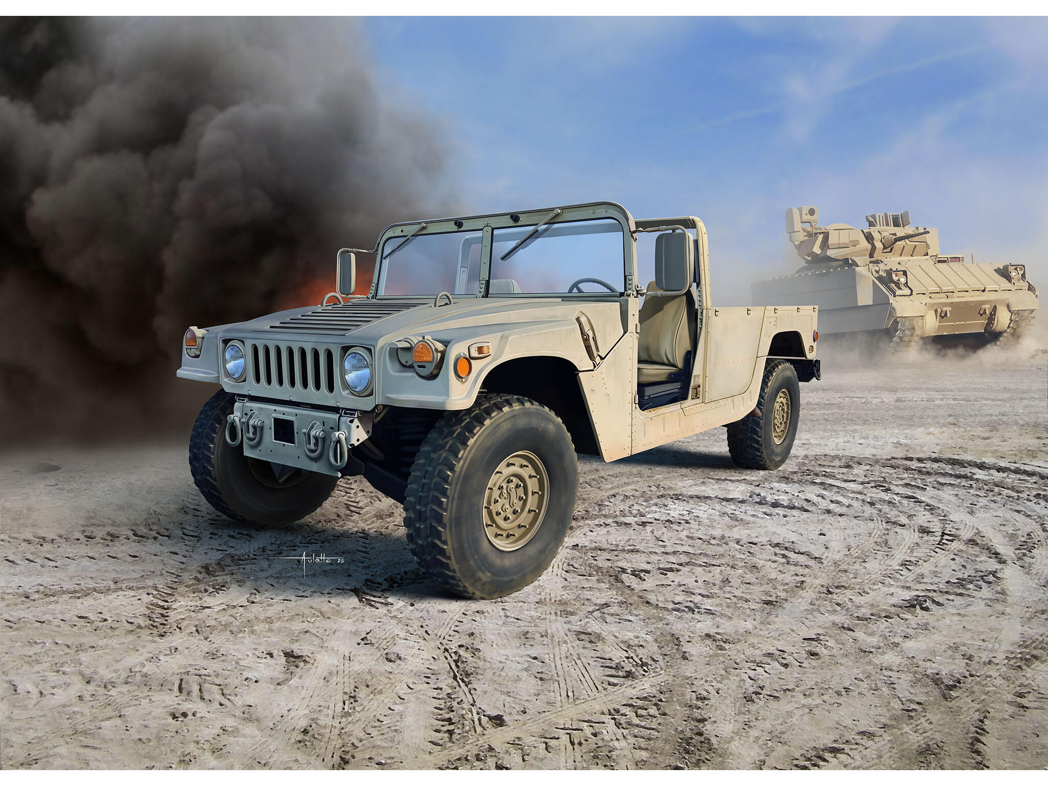 Revell Vehicul Militar  Hmmwv M1097A2 Rev03366