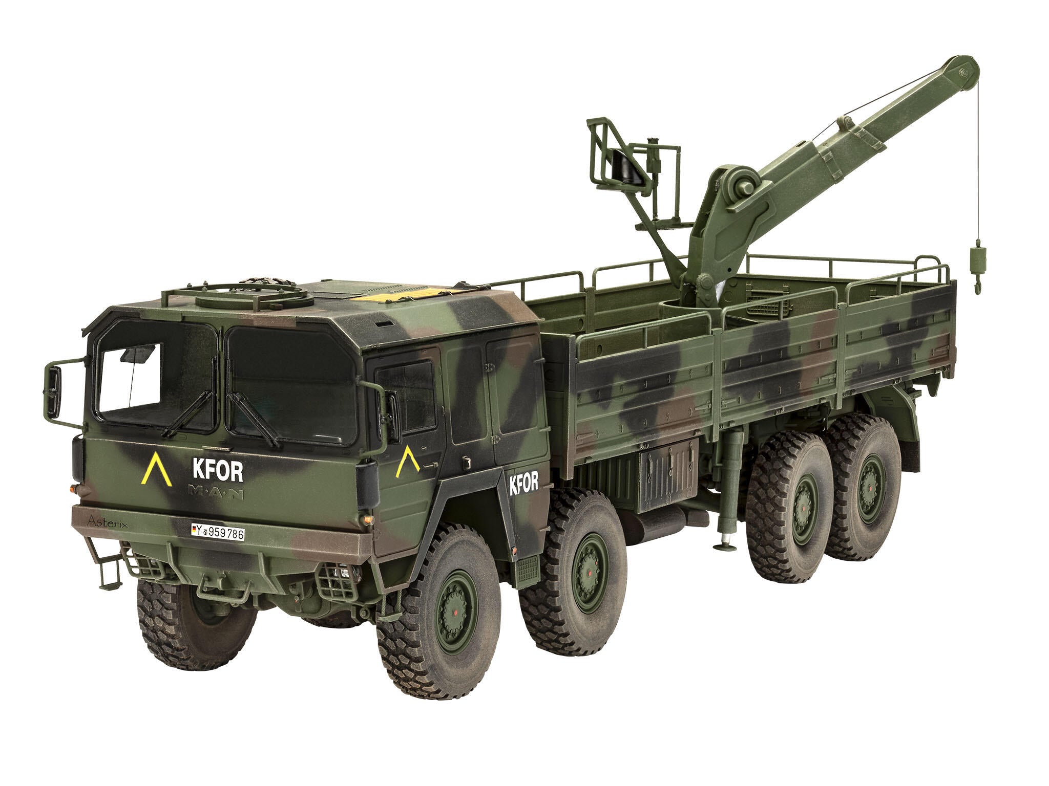 Revell Vehicul Militar  Man 10T Milgl 8X8 Truck Rev03367