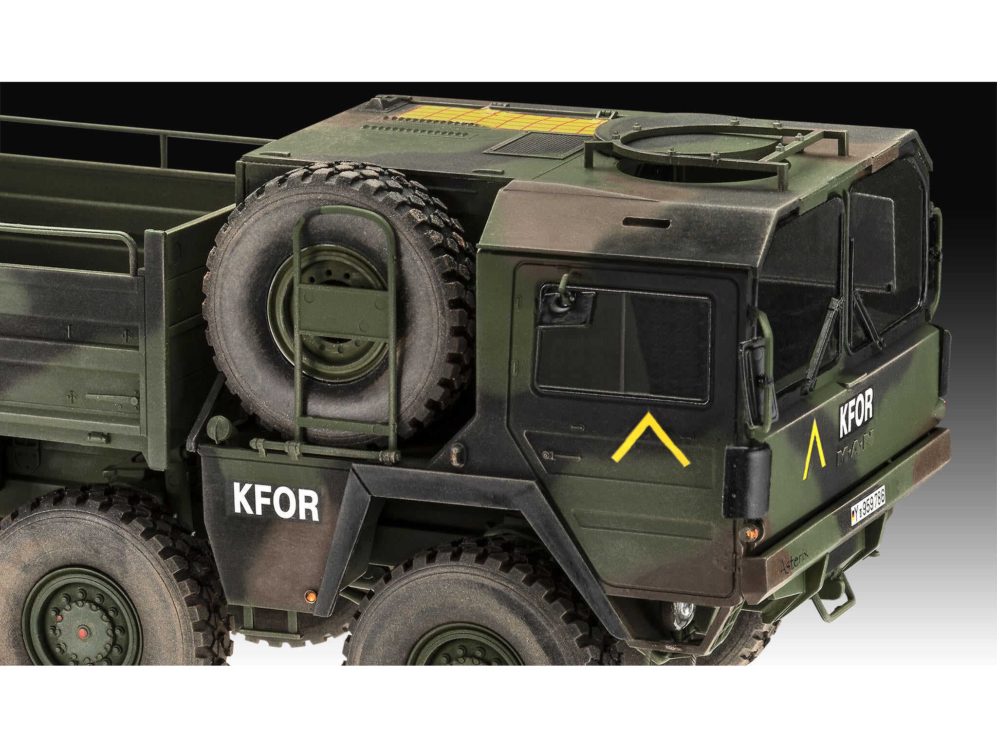 Revell Vehicul Militar  Man 10T Milgl 8X8 Truck Rev03367