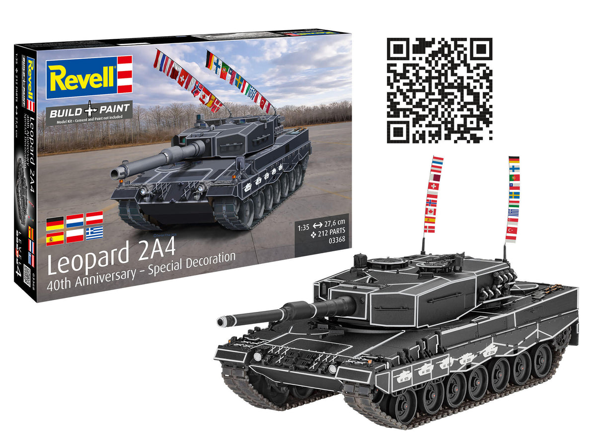 Revell Modell Kit Leopard 2A4 Scara 1:35 Rev03368