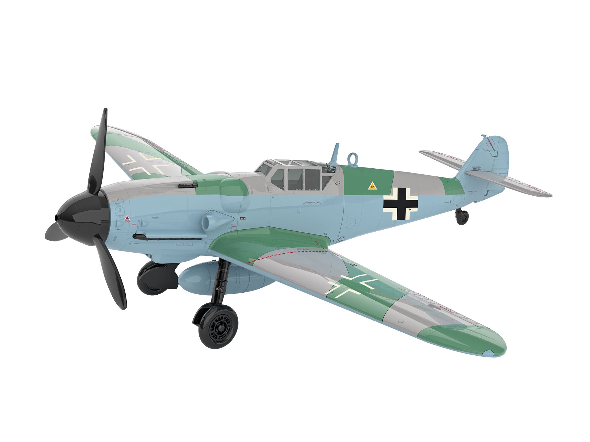 Revell Avion  Messerschmitt Bf109G-6 (Click System) Rev03653