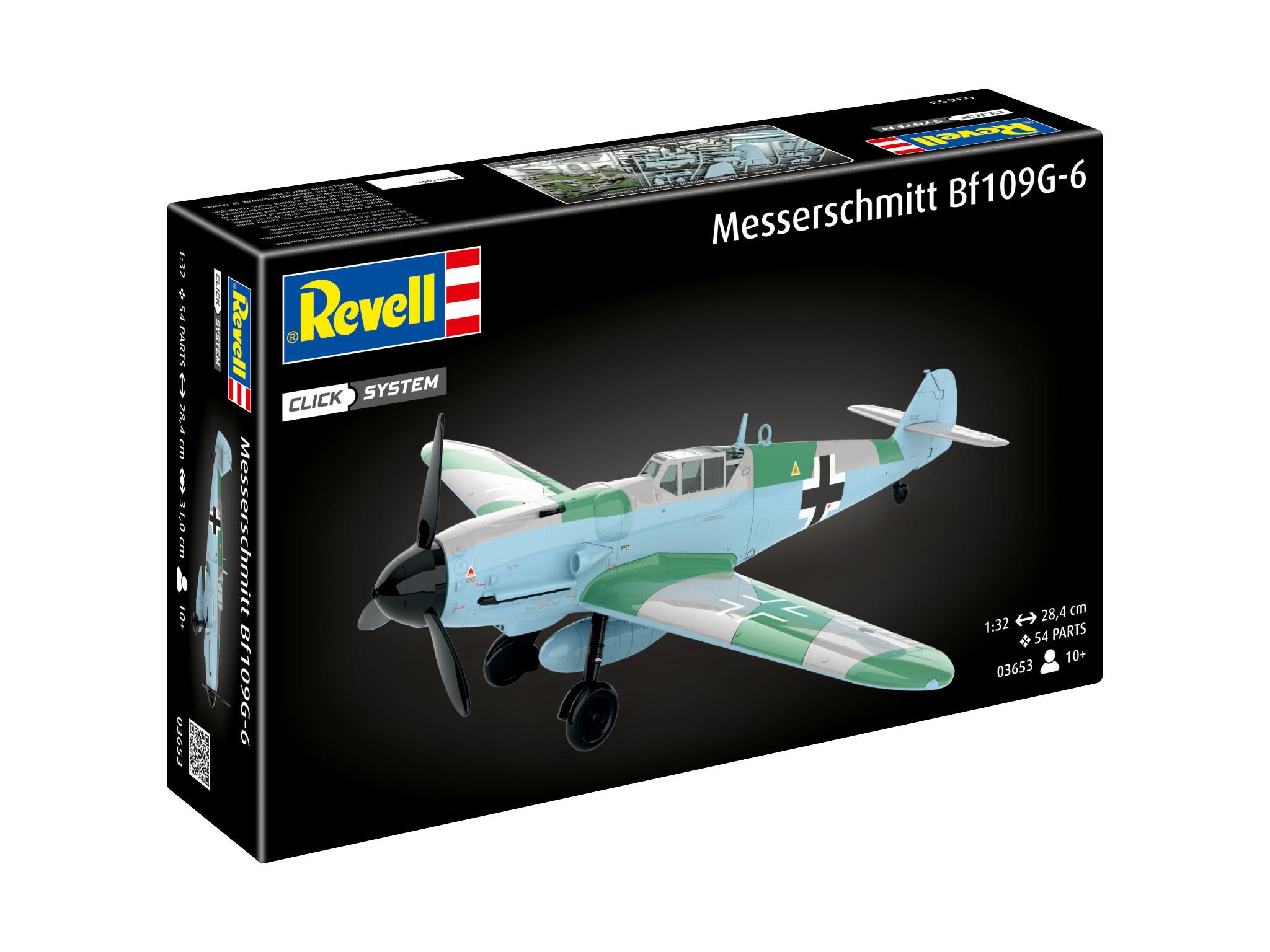 Revell Avion  Messerschmitt Bf109G-6 (Click System) Rev03653
