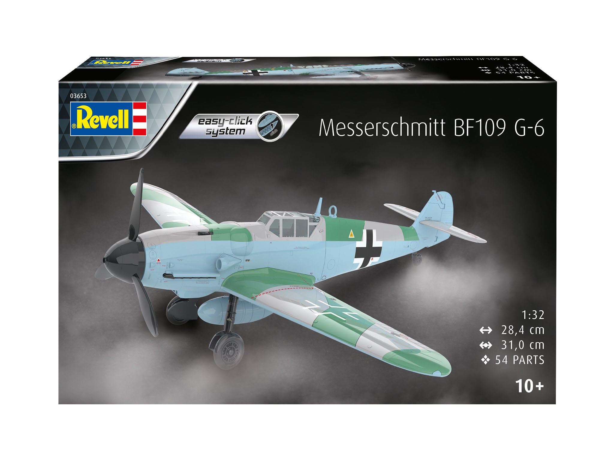 Revell Avion  Messerschmitt Bf109G-6 (Click System) Rev03653