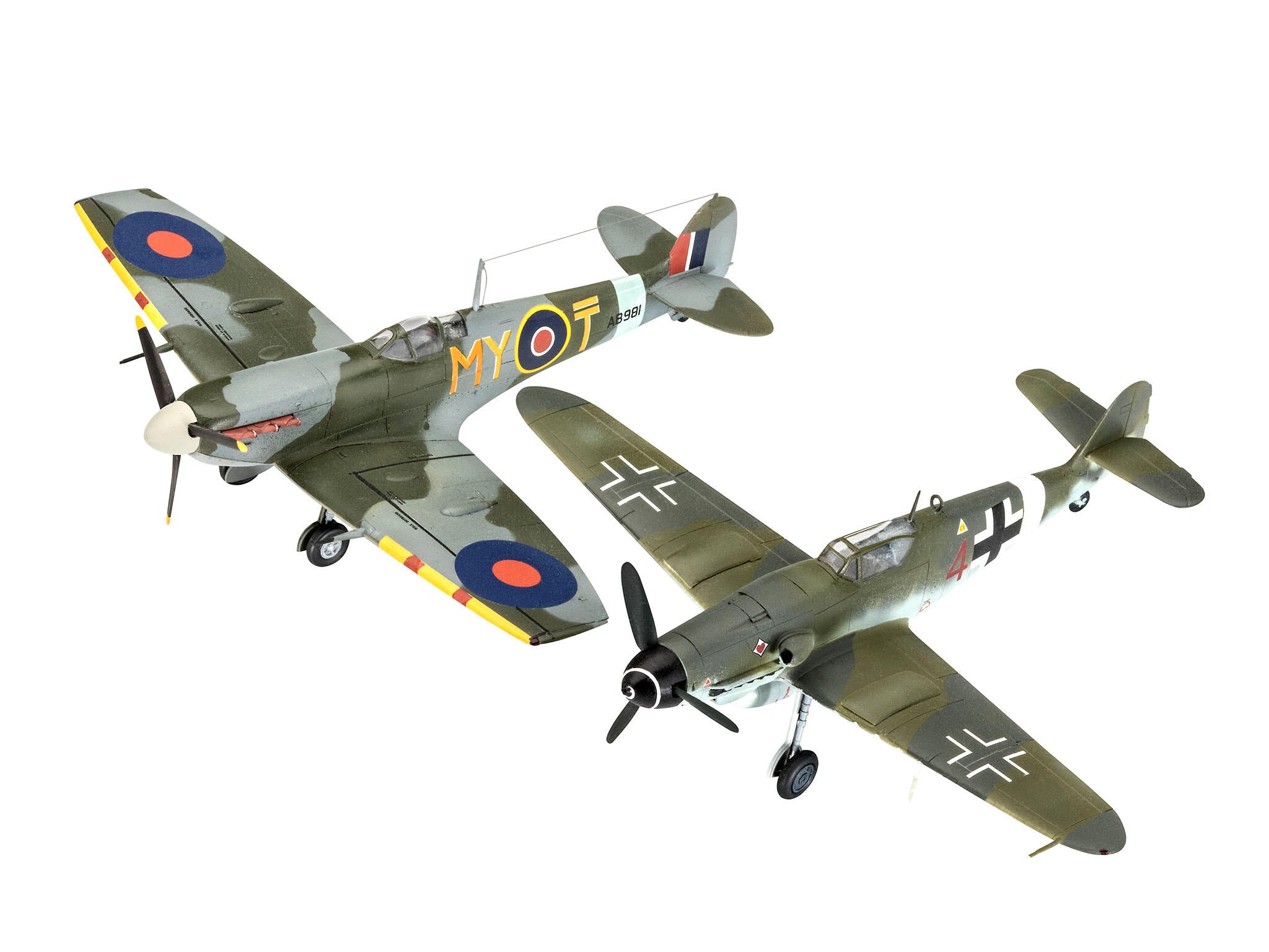 Revell Combat Set Messerschmitt & Spitfire Rev03710