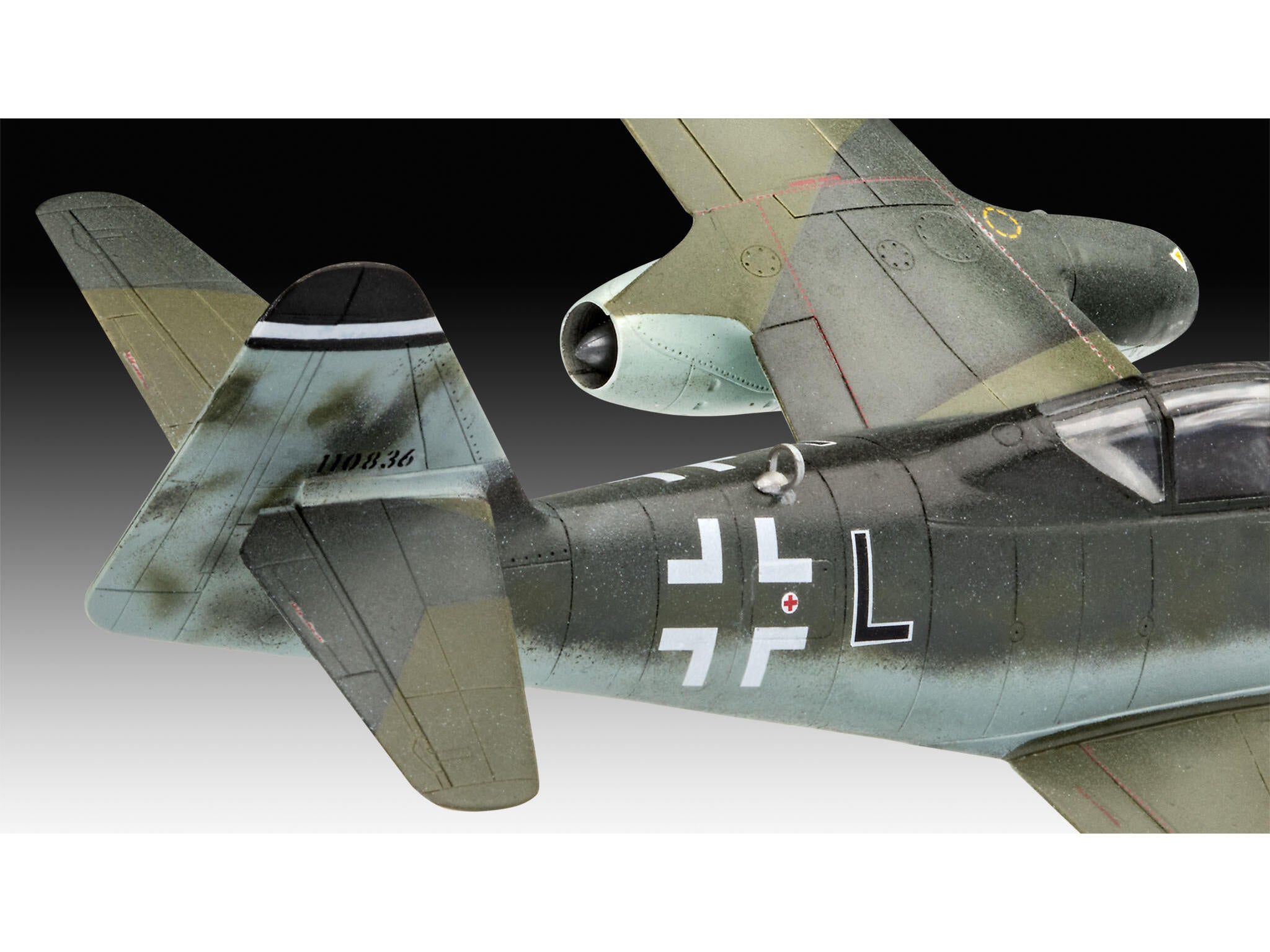 Revell Avion  Combat Set Messerschmitt Me262 & P-51B Mustang Rev03711