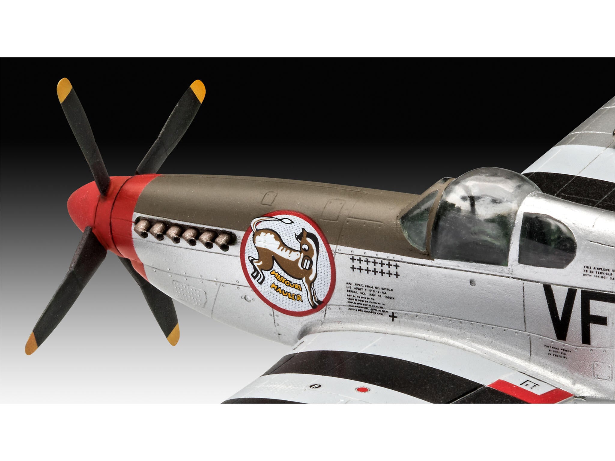 Revell Avion  Combat Set Messerschmitt Me262 & P-51B Mustang Rev03711