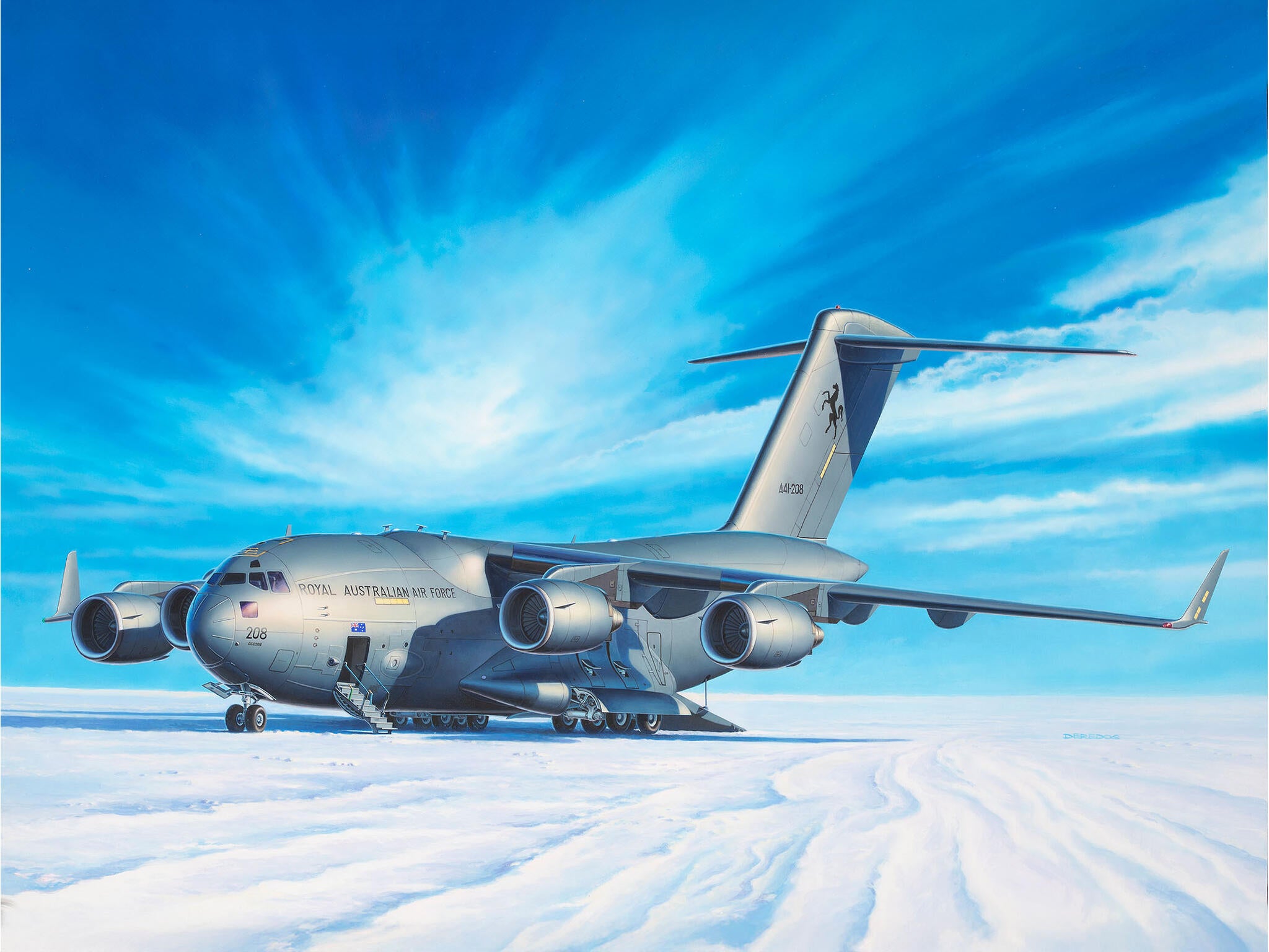 Revell Kit Boeing C-17A Globemaster Scara 1:144 Rev03747
