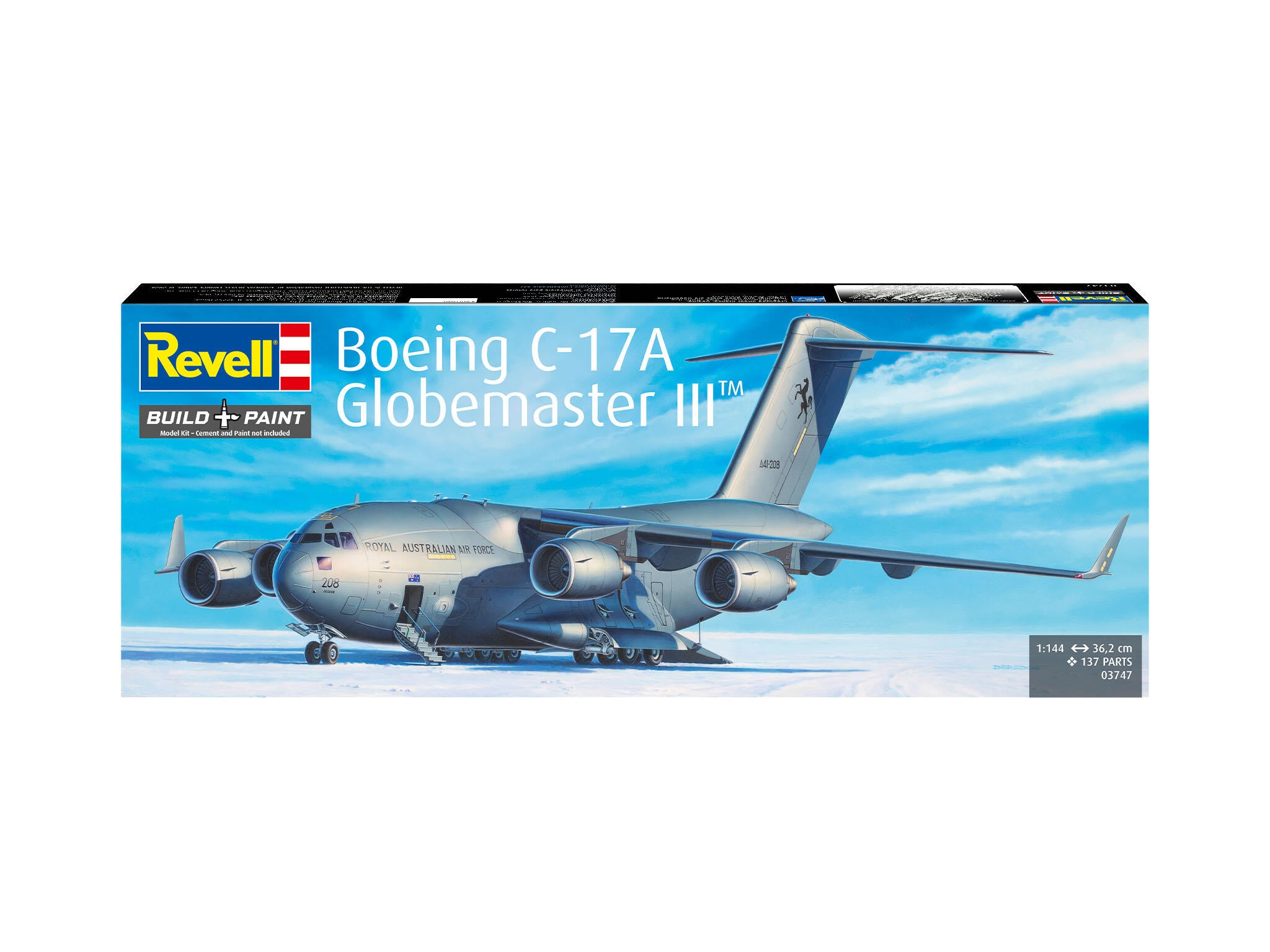 Revell Kit Boeing C-17A Globemaster Scara 1:144 Rev03747
