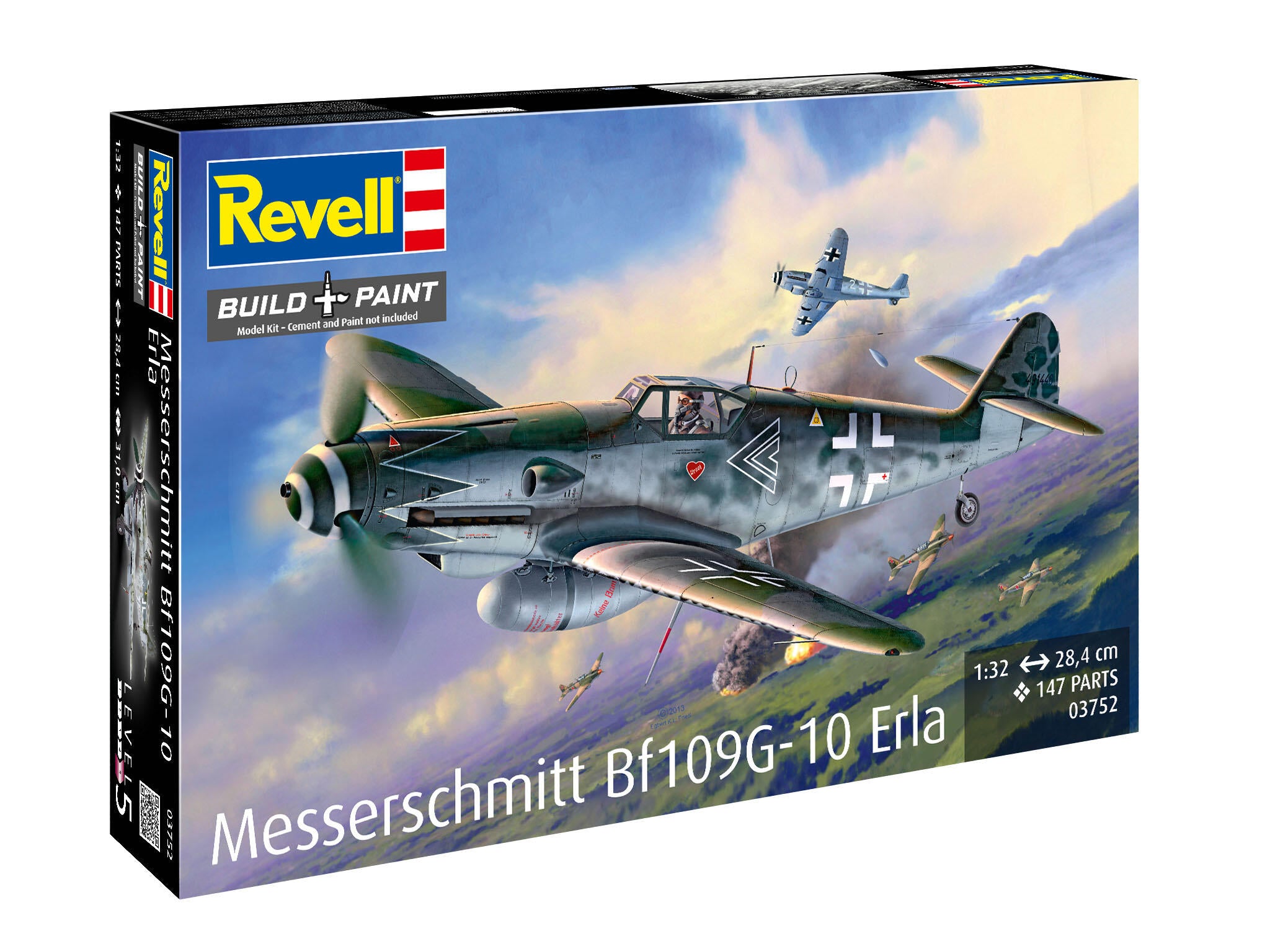 Revell Kit Messerschmitt Bf109G-10 Erla Scara 1:32 Rev03752
