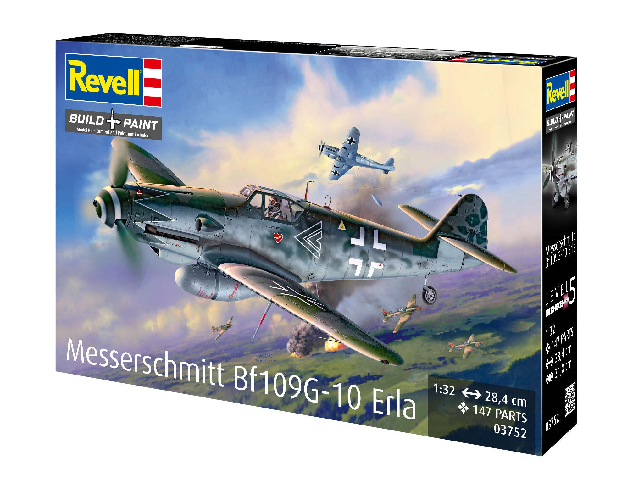 Revell Kit Messerschmitt Bf109G-10 Erla Scara 1:32 Rev03752