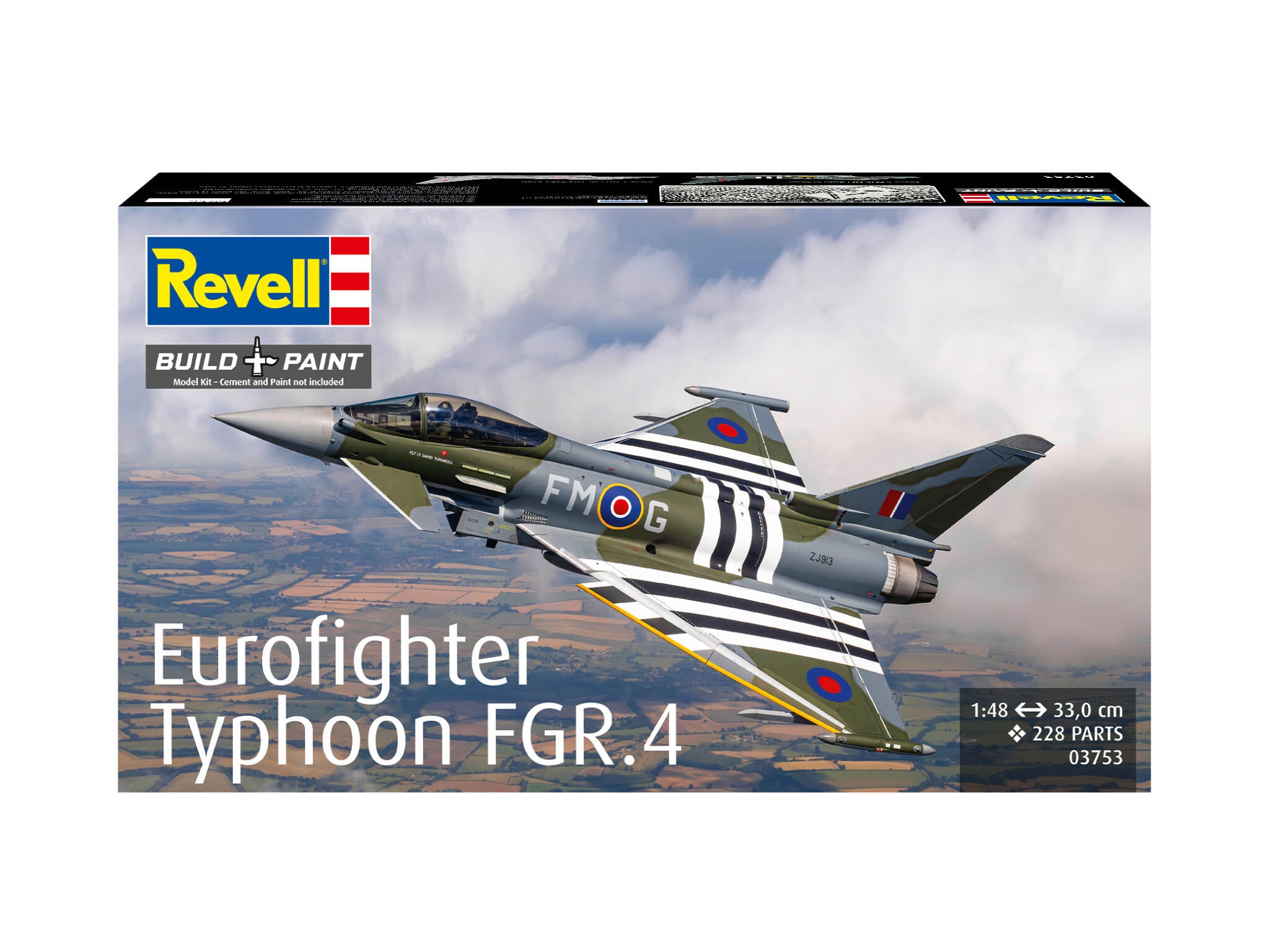 Revell Kit Eurofighter Typhoon  Fgr.4 Scara 1:48 Rev03753