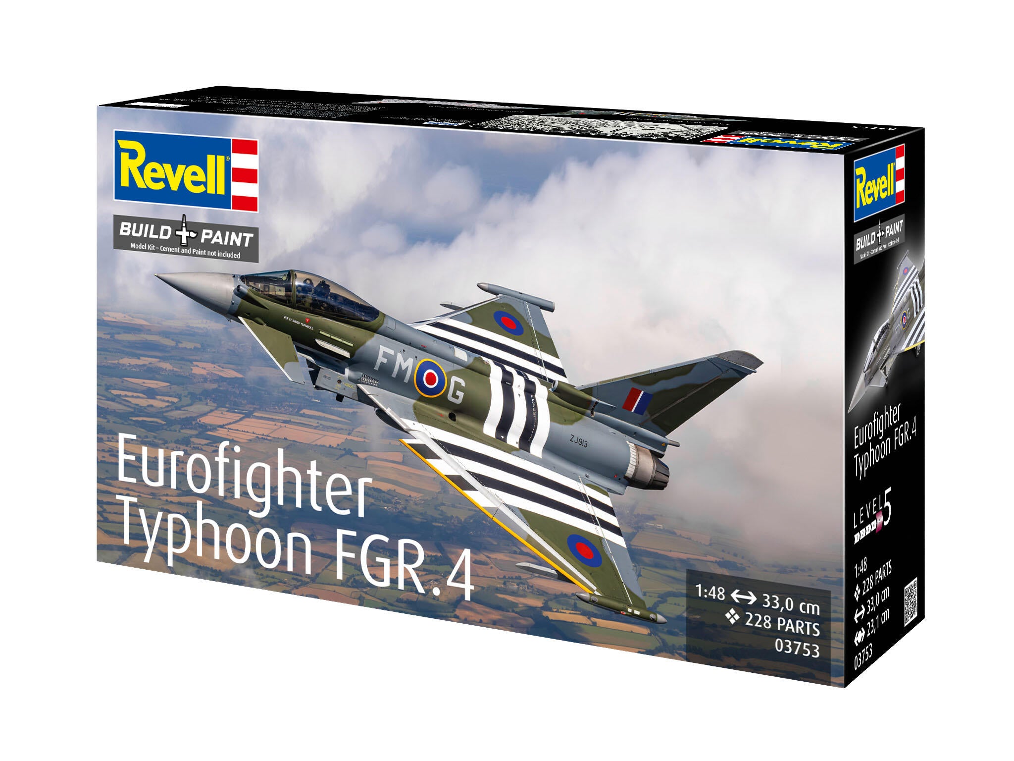 Revell Kit Eurofighter Typhoon  Fgr.4 Scara 1:48 Rev03753