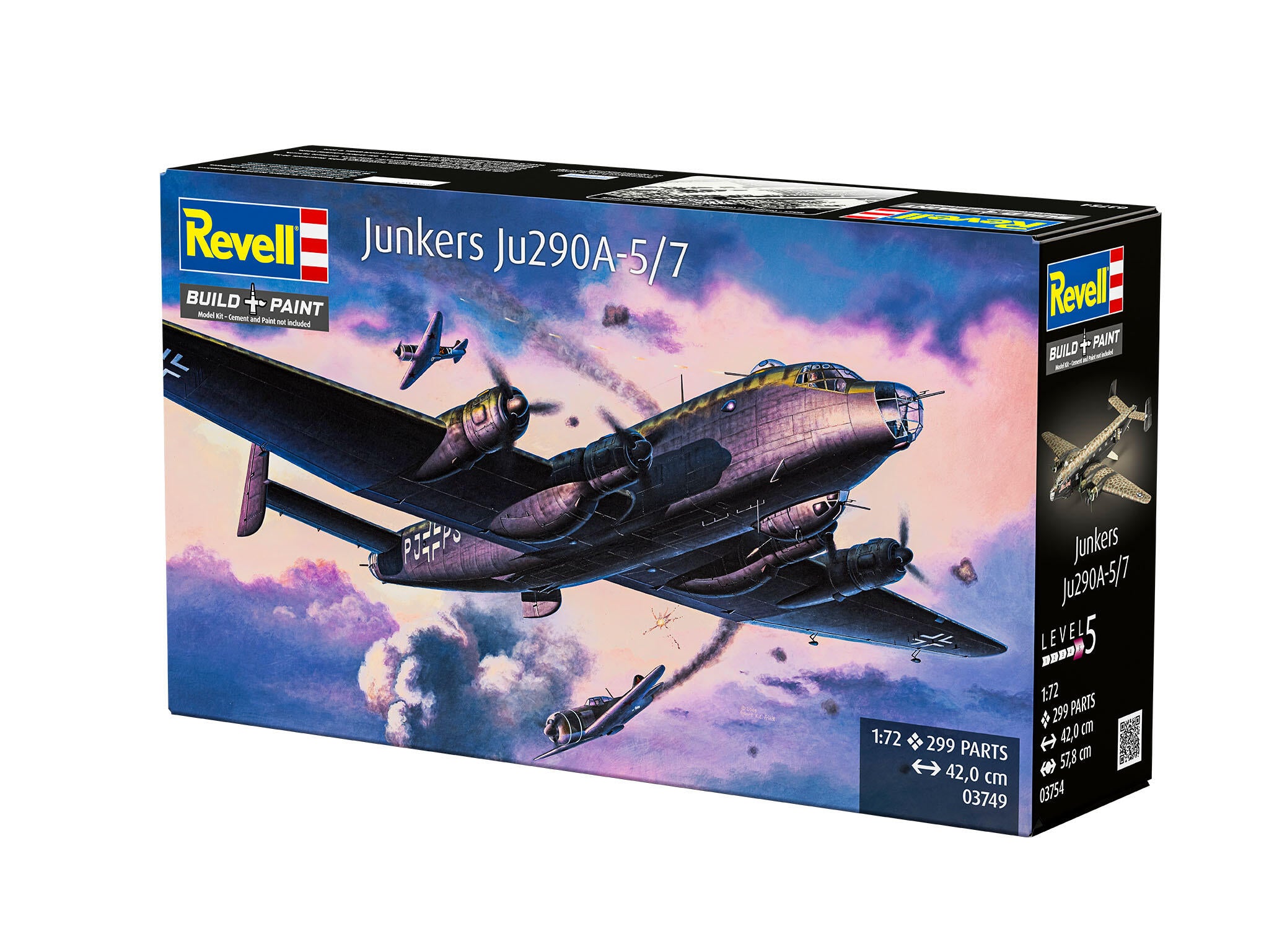 Revell Kit Junkers Ju290A-5/7 Seadler Scara 1:72 Rev03754