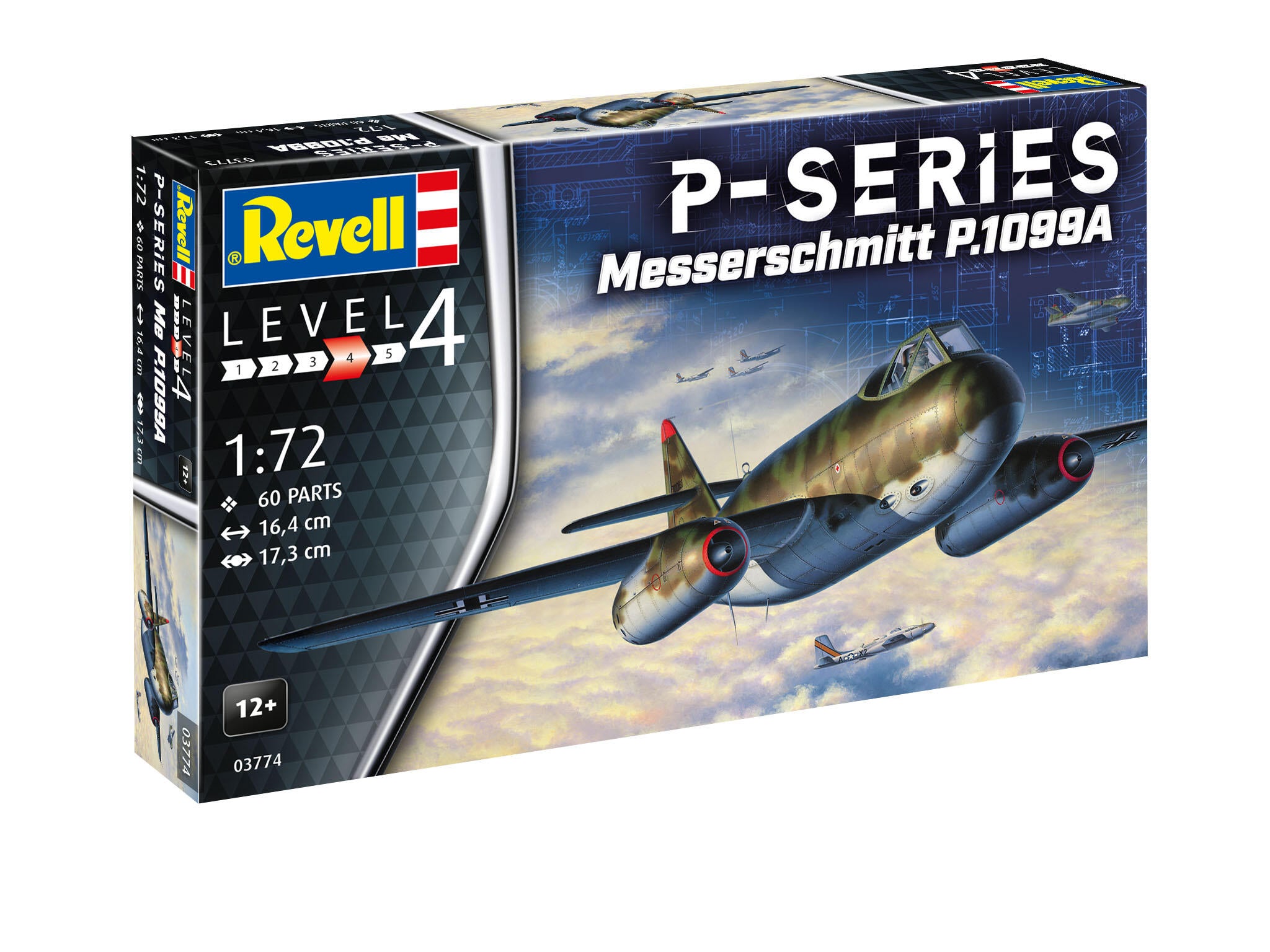 Revell Avion  Messerschmitt P.1099A - P-Series Rev03774