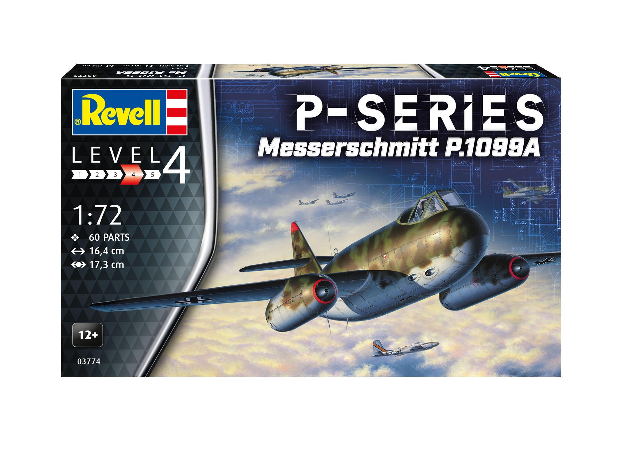 Revell Avion  Messerschmitt P.1099A - P-Series Rev03774