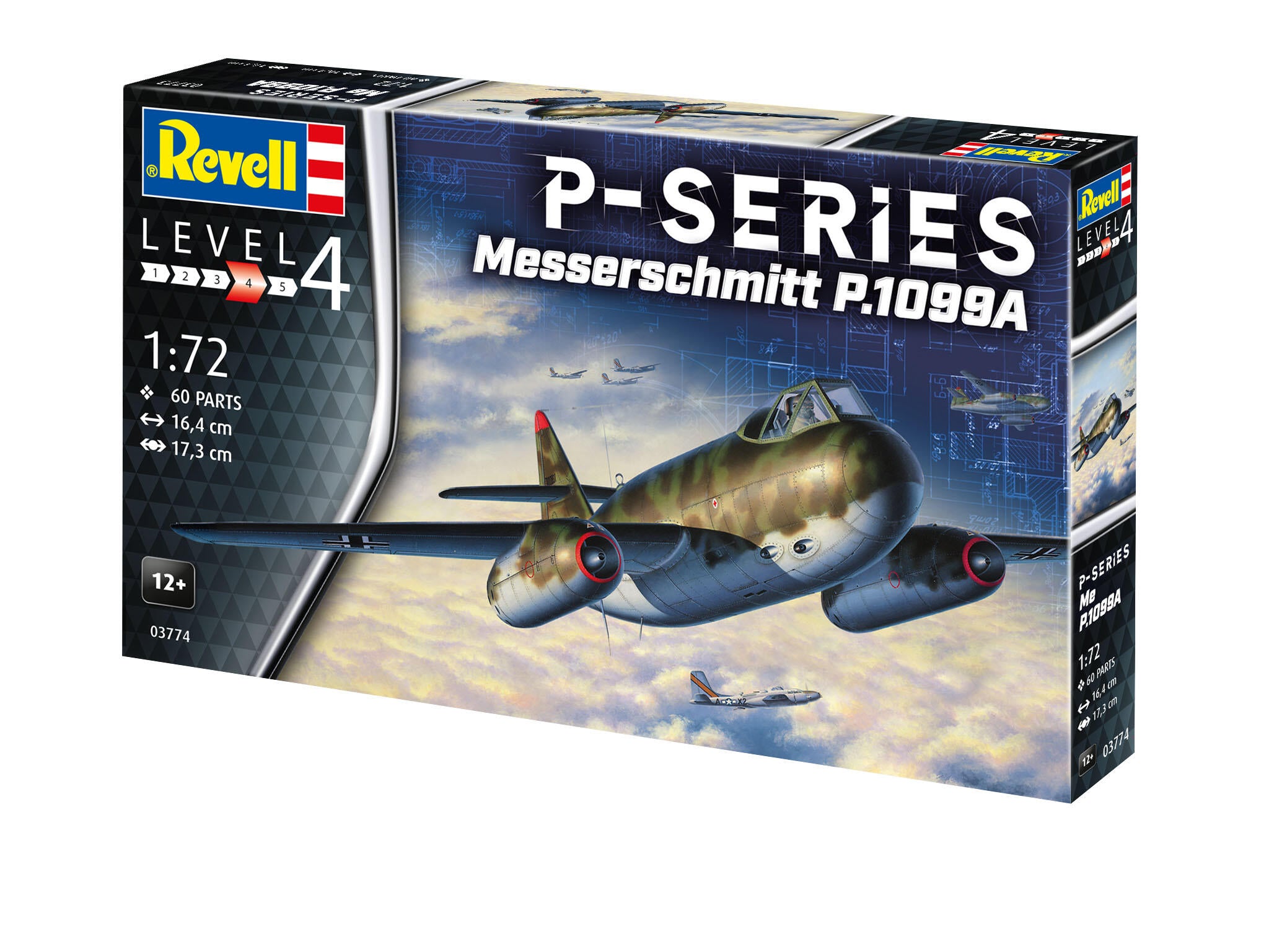 Revell Avion  Messerschmitt P.1099A - P-Series Rev03774