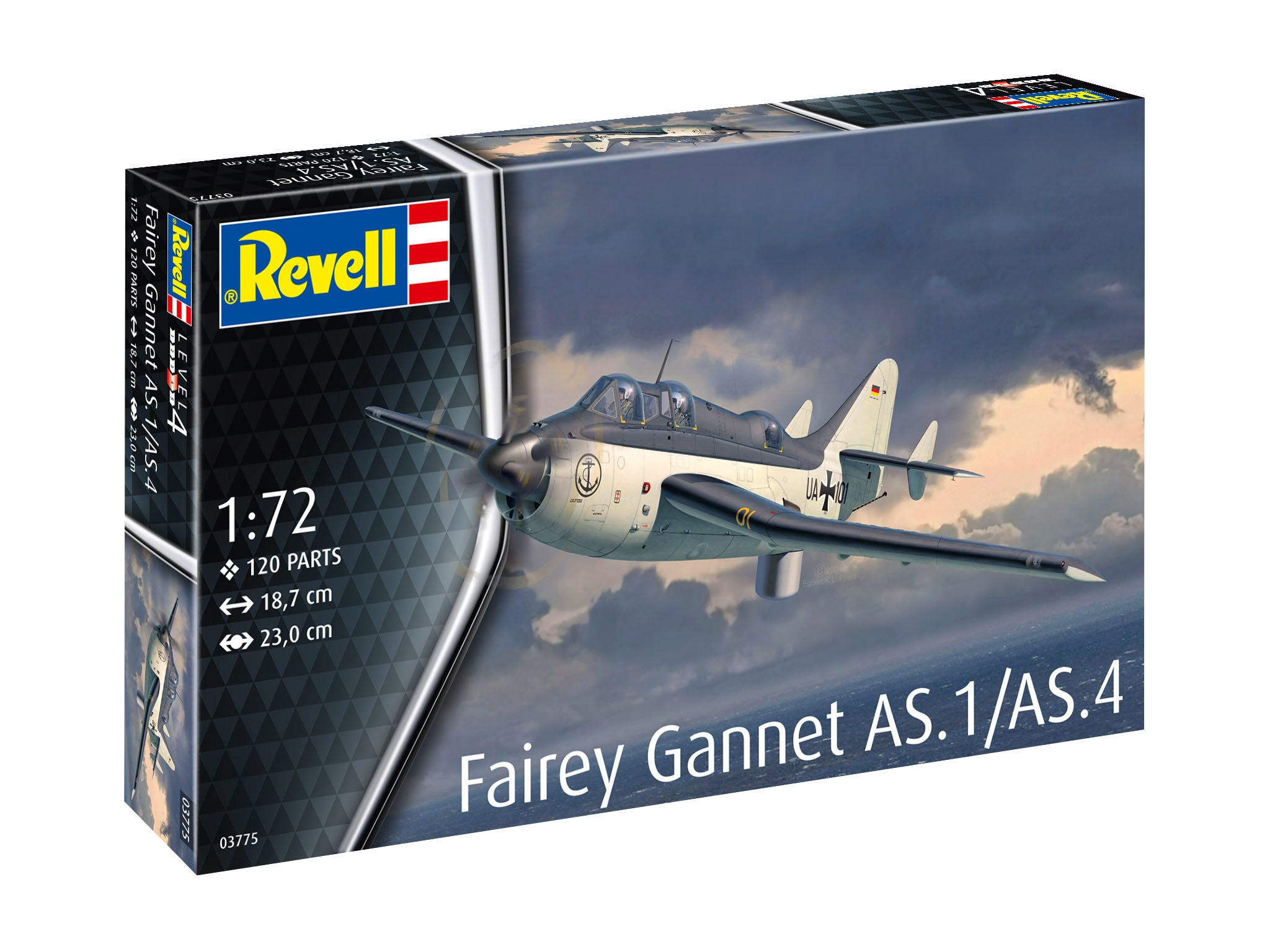 Revell Avion  Fairey Gannet As.1/As.4 Rev03775