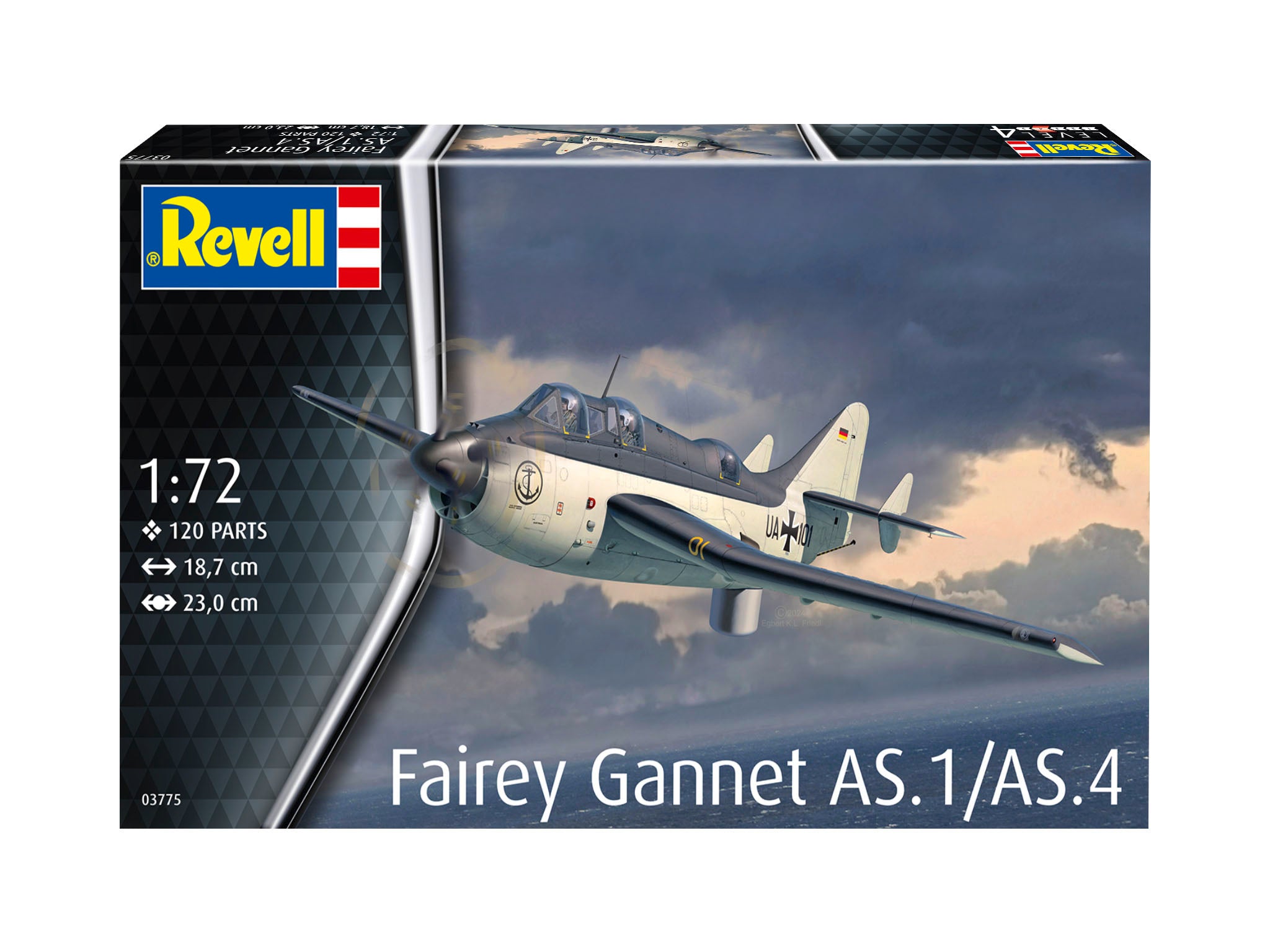 Revell Avion  Fairey Gannet As.1/As.4 Rev03775