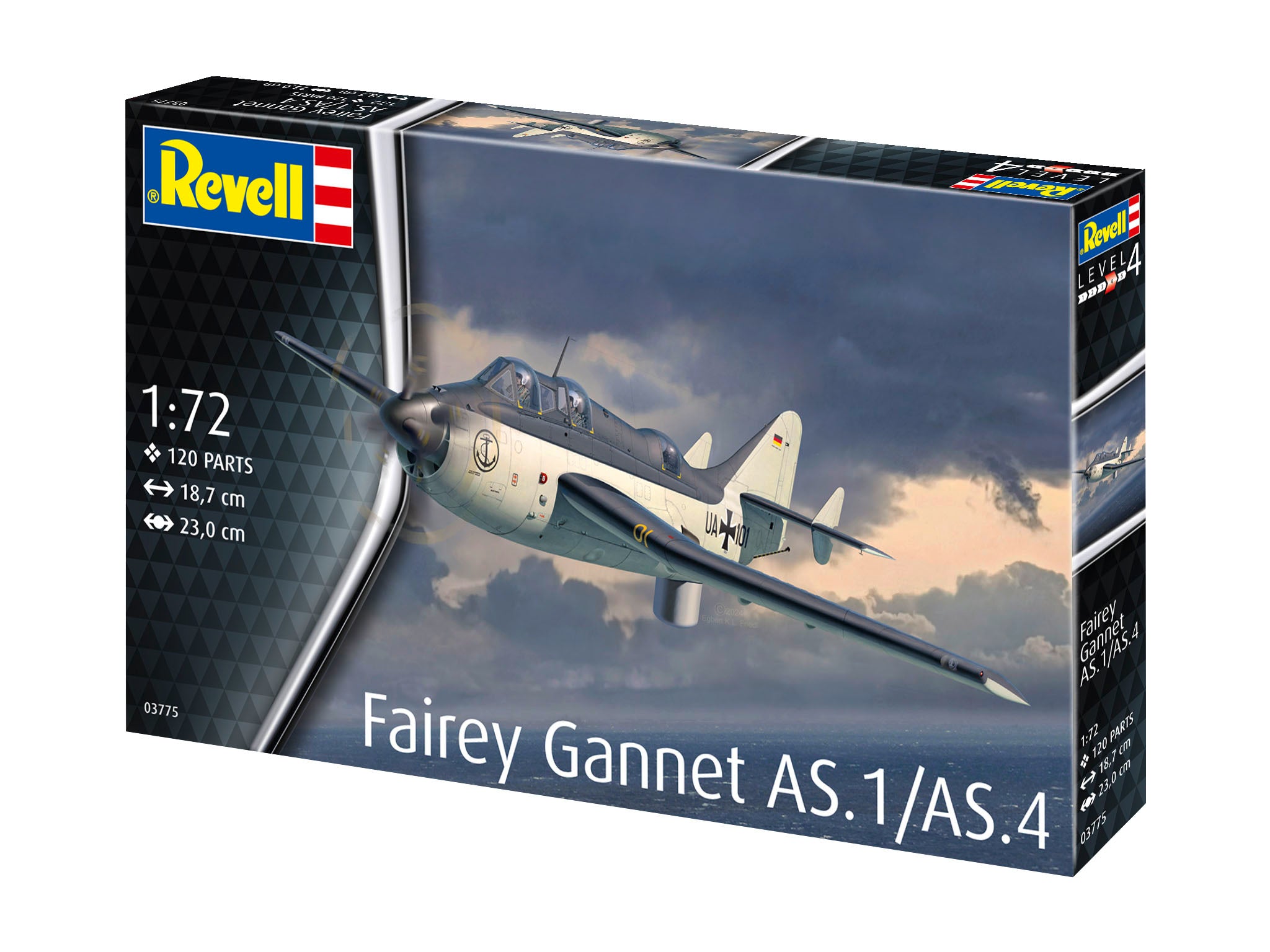 Revell Avion  Fairey Gannet As.1/As.4 Rev03775