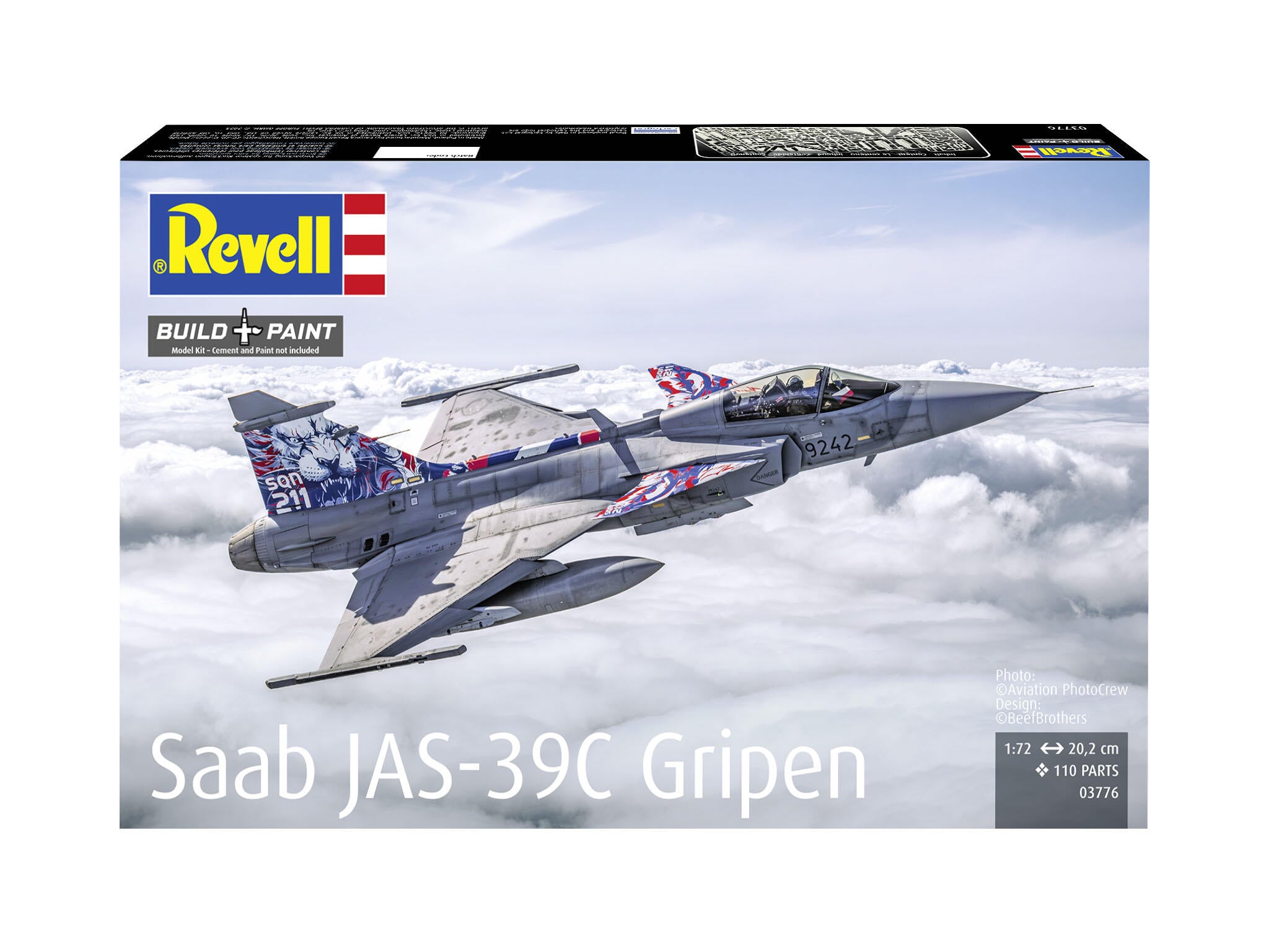 Revell Avion  Saab Jas-39C Gripen Rev03776