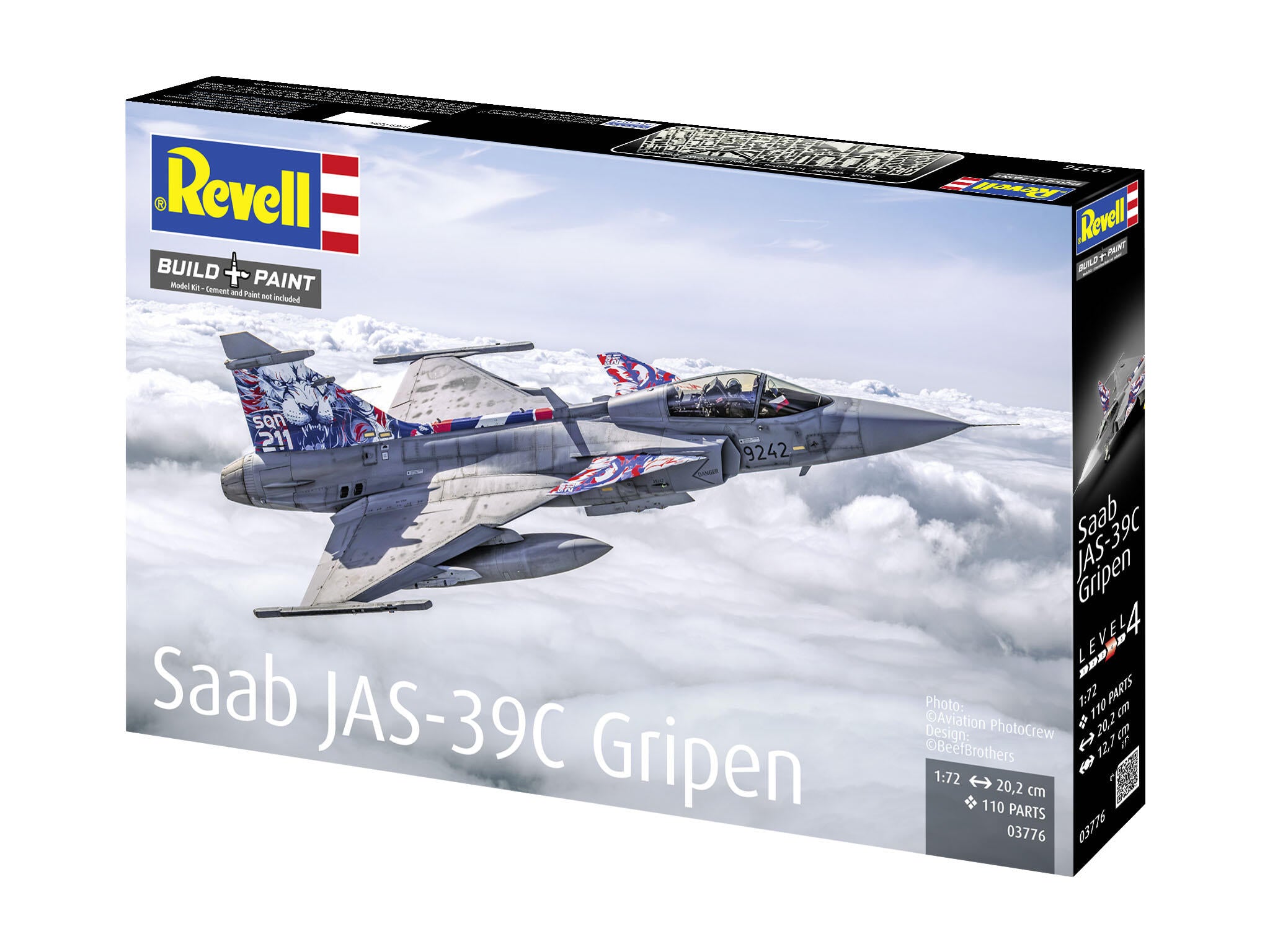 Revell Avion  Saab Jas-39C Gripen Rev03776