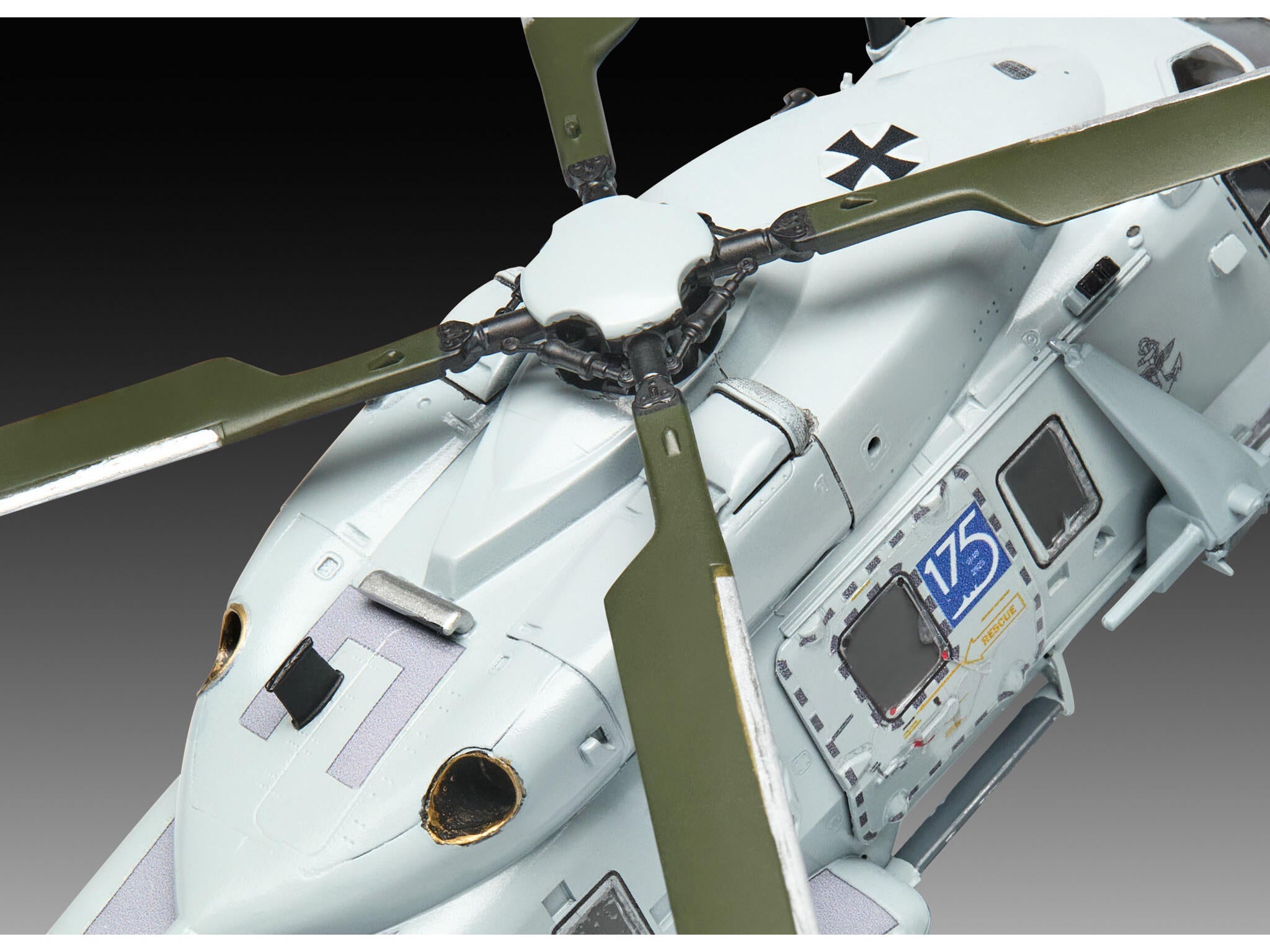 Set Macheta Revell Avion Nh90 Nfh Marina Scara 1:72 Rev03784