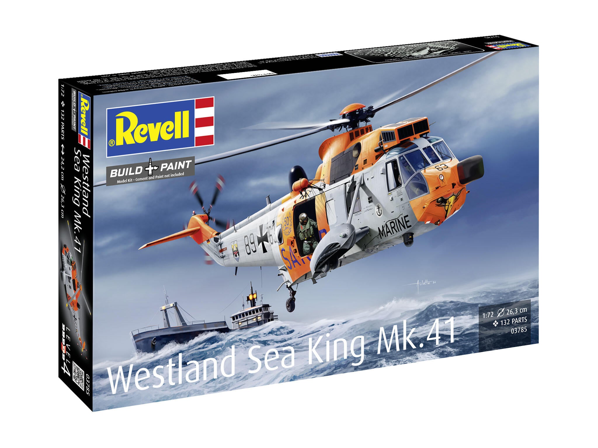 Revell Avion  Westland Sea King Mk.41/Hu.5 Rev03785