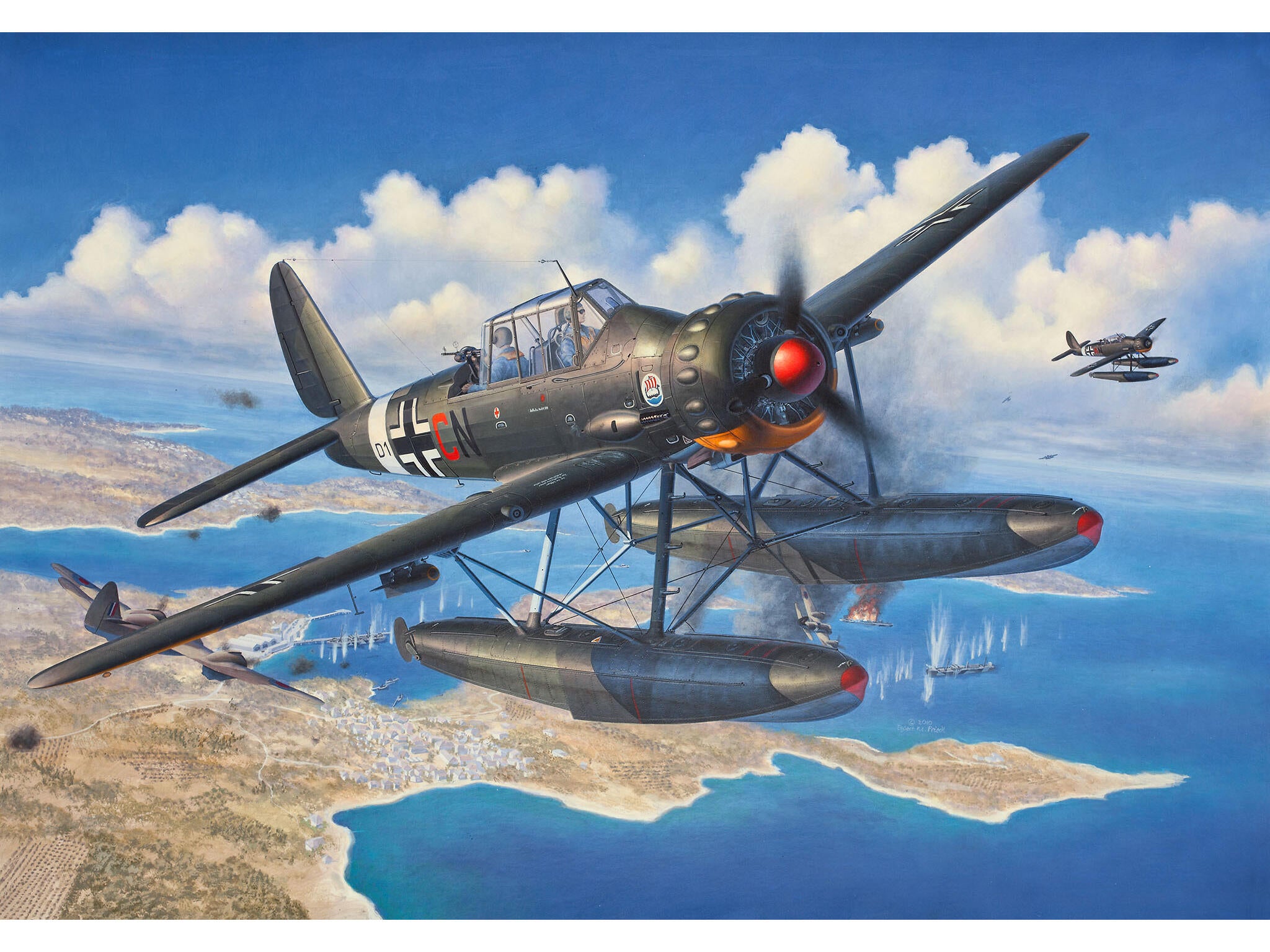 Revell Avion  Arado Ar196A-3 Seaplane Rev03787