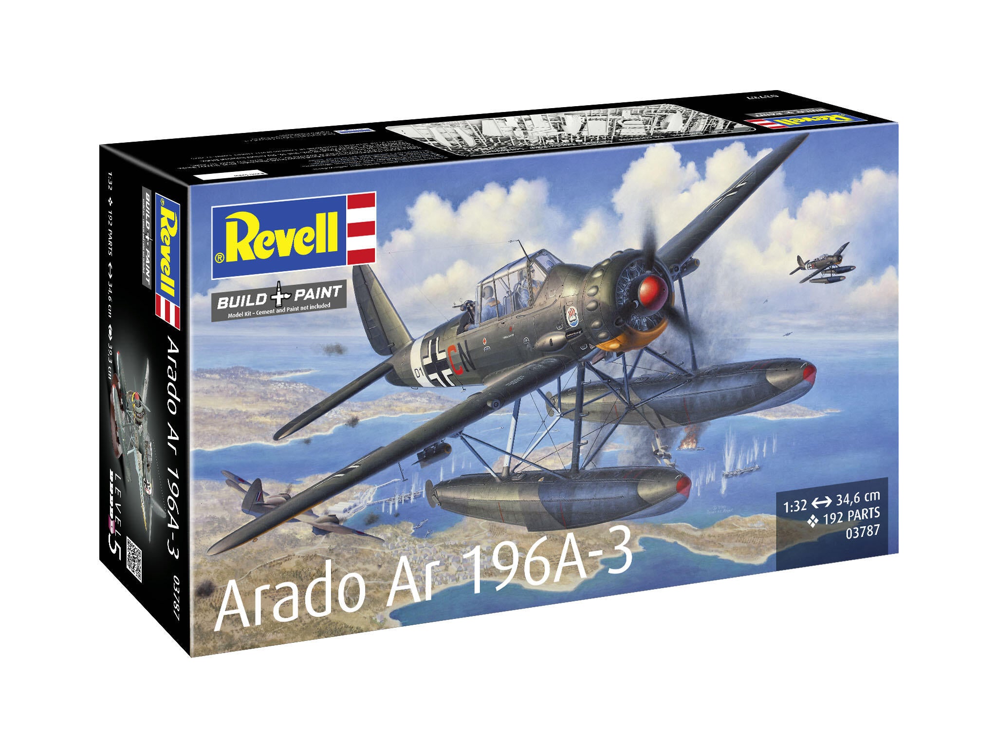 Revell Avion  Arado Ar196A-3 Seaplane Rev03787