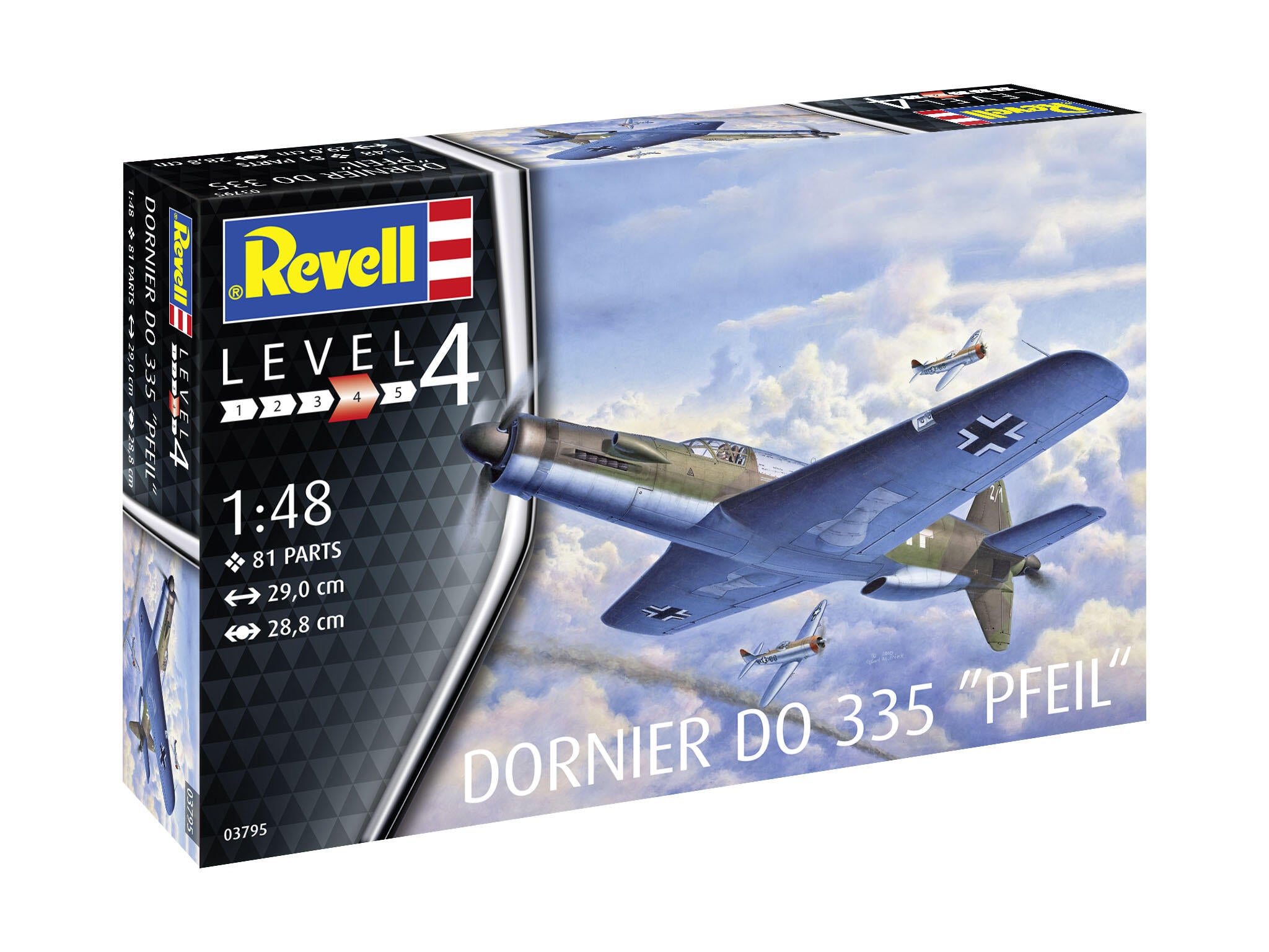 Revell Avion  Dornier Do 335 Pfeil Rev03795