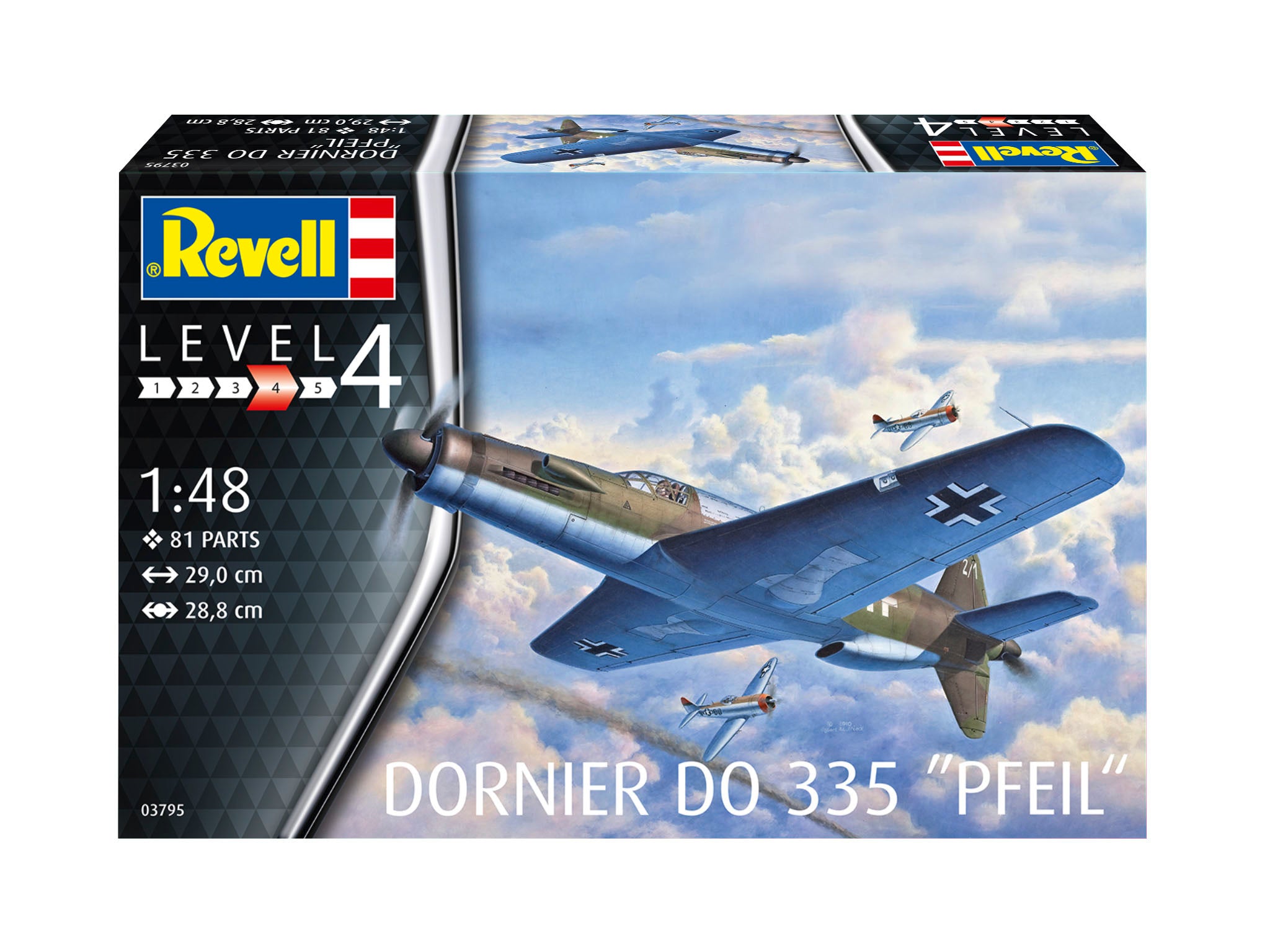 Revell Avion  Dornier Do 335 Pfeil Rev03795