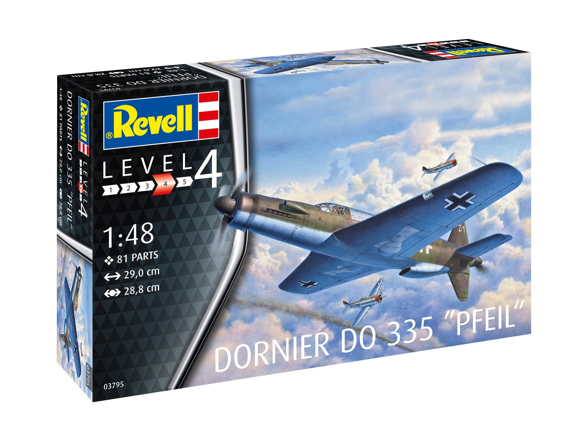 Revell Avion  Dornier Do 335 Pfeil Rev03795