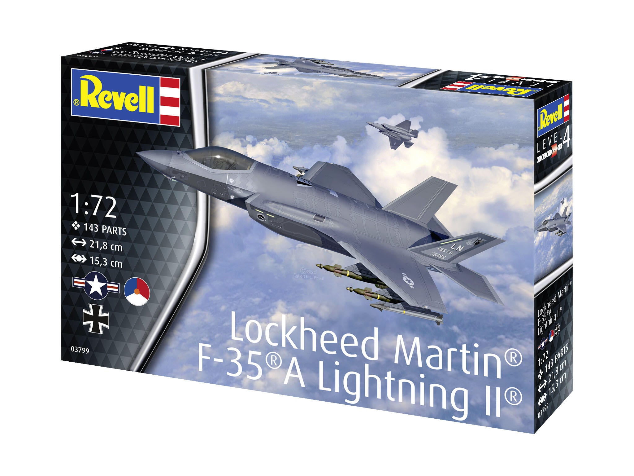 Revell Avion  Lockheed Martin F-35A Lightning Ii Rev03799