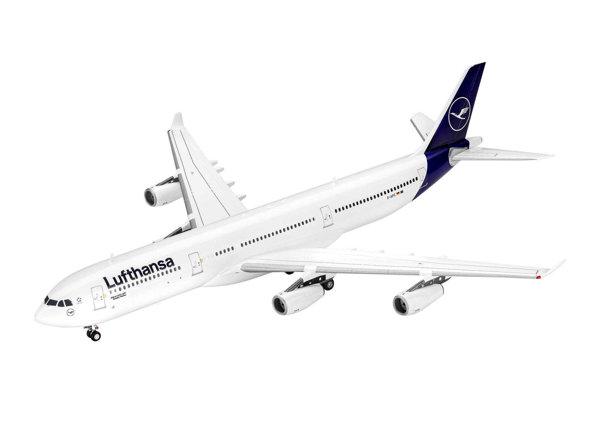 Avion Revell Airbus A340-300 Lufthansa New Livery Scara 1:144 Rev03803
