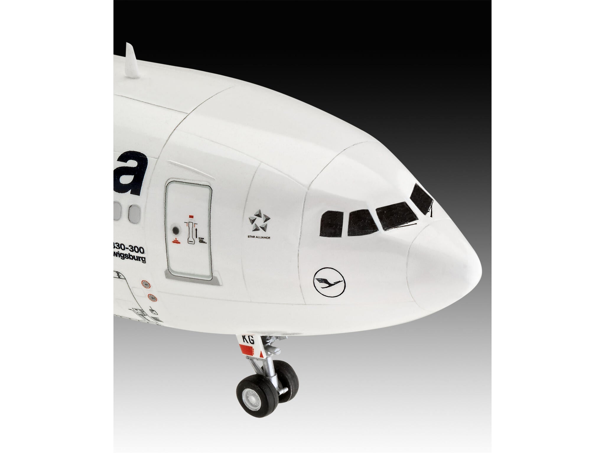 Revell Avion  Airbus A330-300 Lufthansa New Livery Rev03816