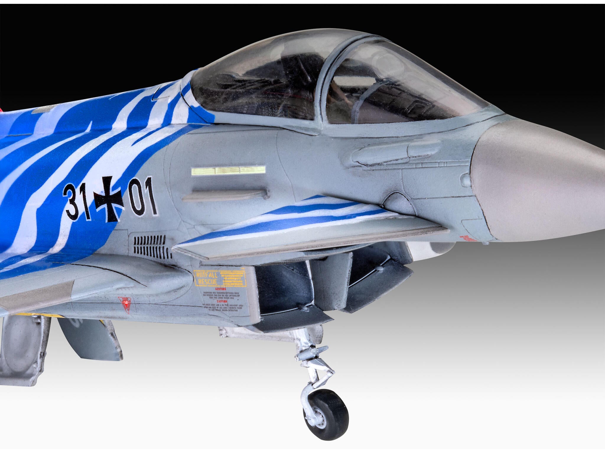 Revell Avion  Eurofighter Typhoon Bavarian Tiger 2021 Rev03818