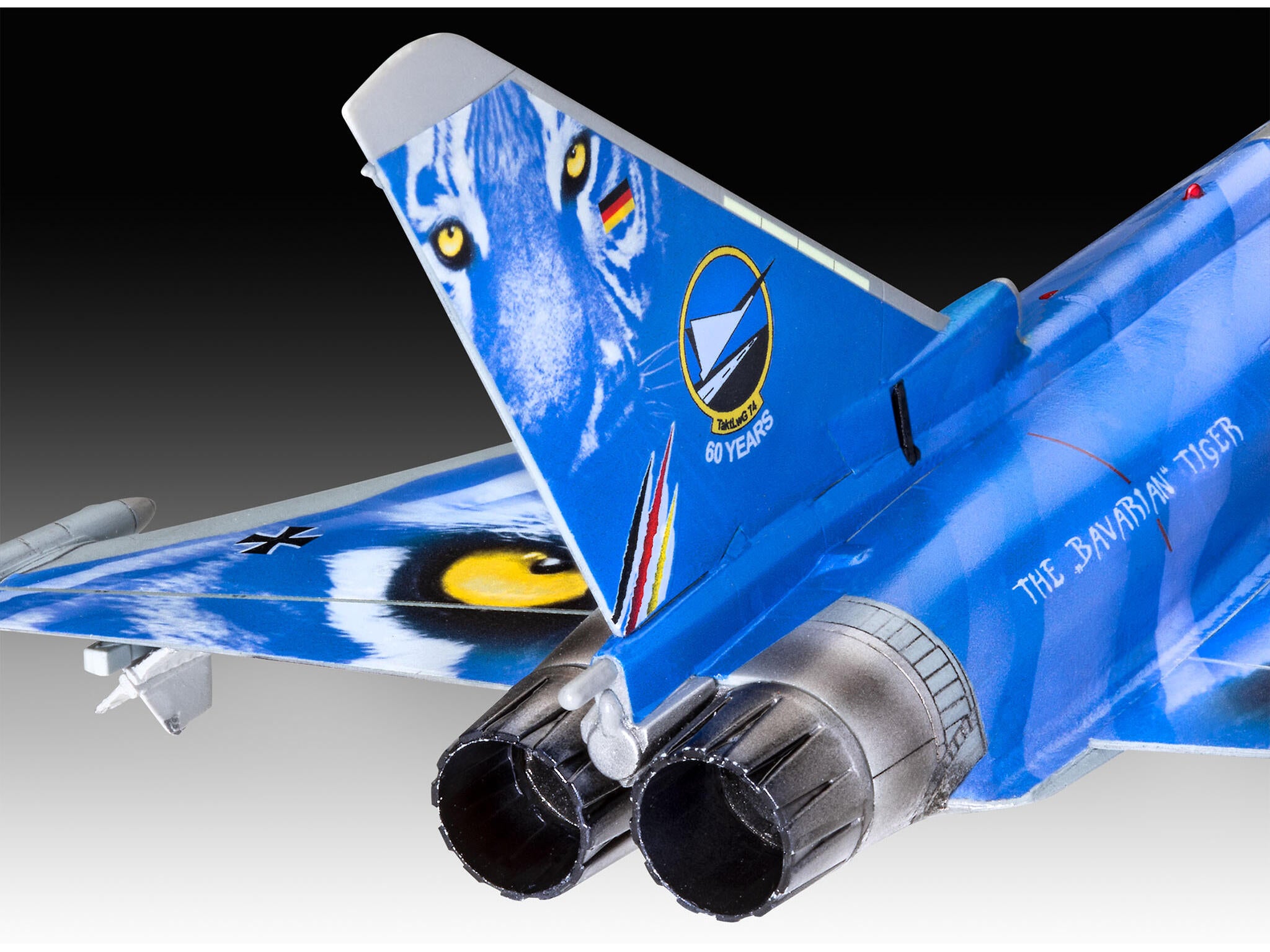 Revell Avion  Eurofighter Typhoon Bavarian Tiger 2021 Rev03818