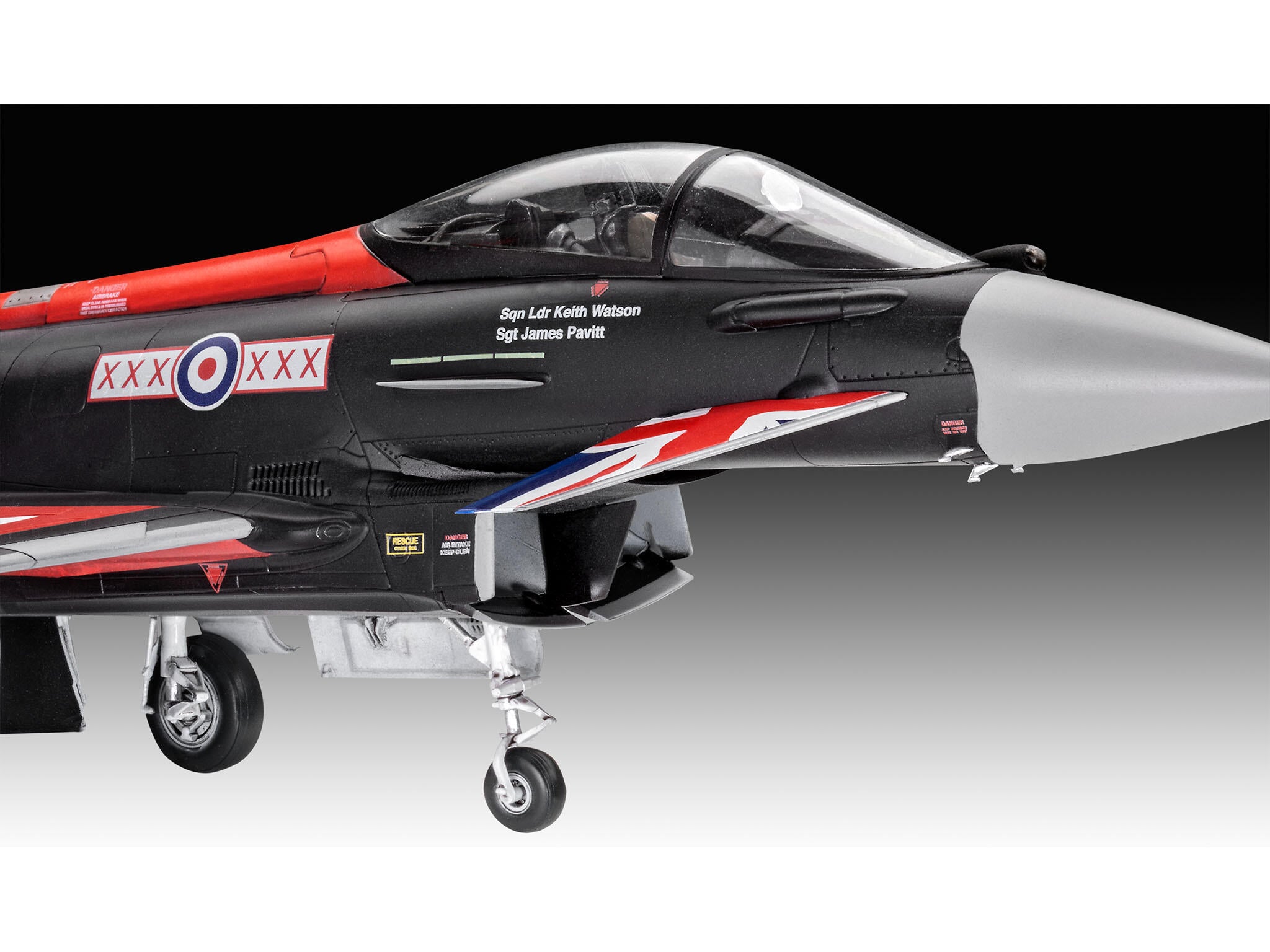 Revell Avion  Eurofighter Typhoon Black Jack Rev03820