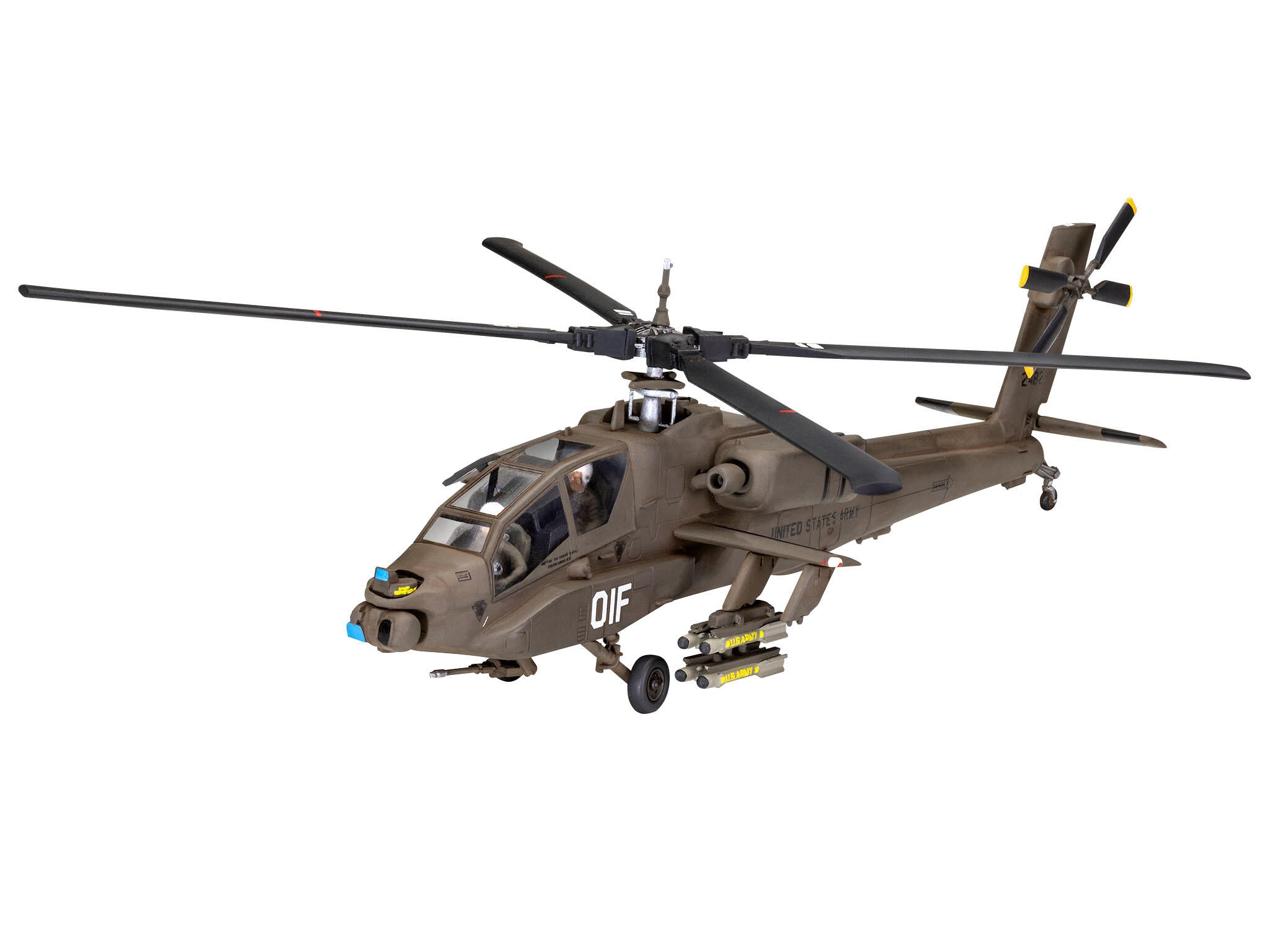 Revell Avion  Ah-64A Apache Rev03824