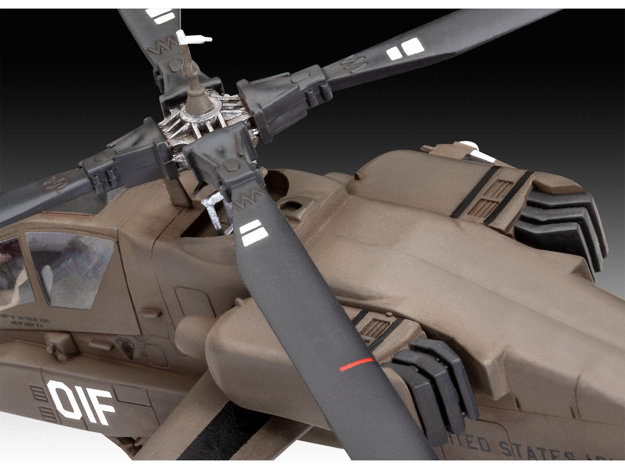 Revell Avion  Ah-64A Apache Rev03824