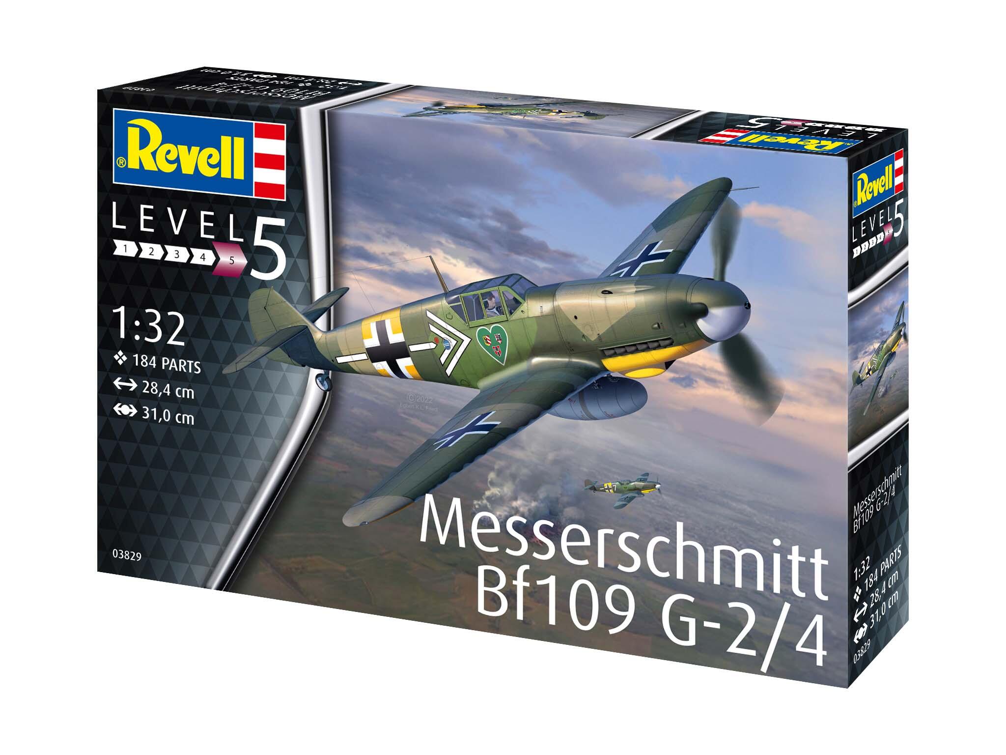 Revell Avion  Messerschmitt Bf109 G-2/4 Rev03829