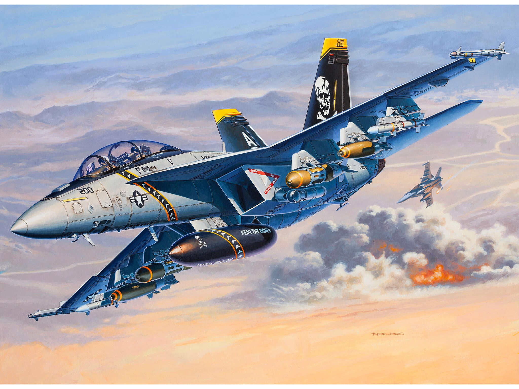 Revell Avion  F/A-18F Super Hornet Rev03834