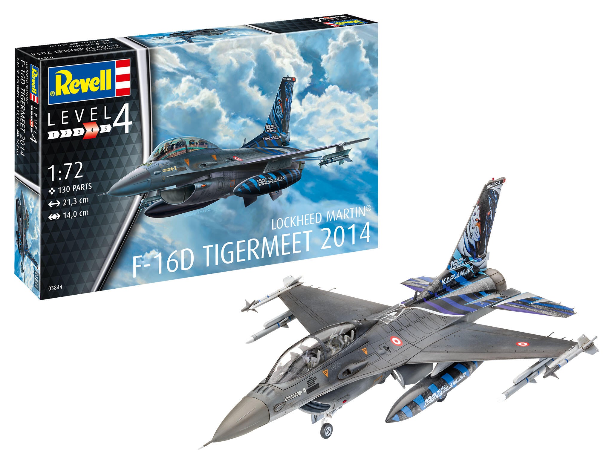 Revell Avion  Lockheed Martin F-16D Tigermeet 2014 Rev03844