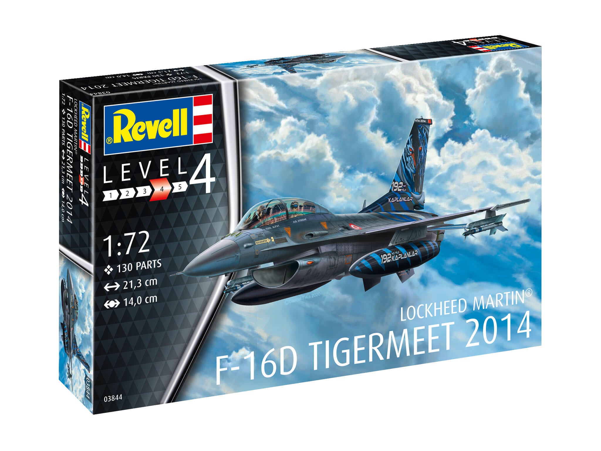 Revell Avion  Lockheed Martin F-16D Tigermeet 2014 Rev03844